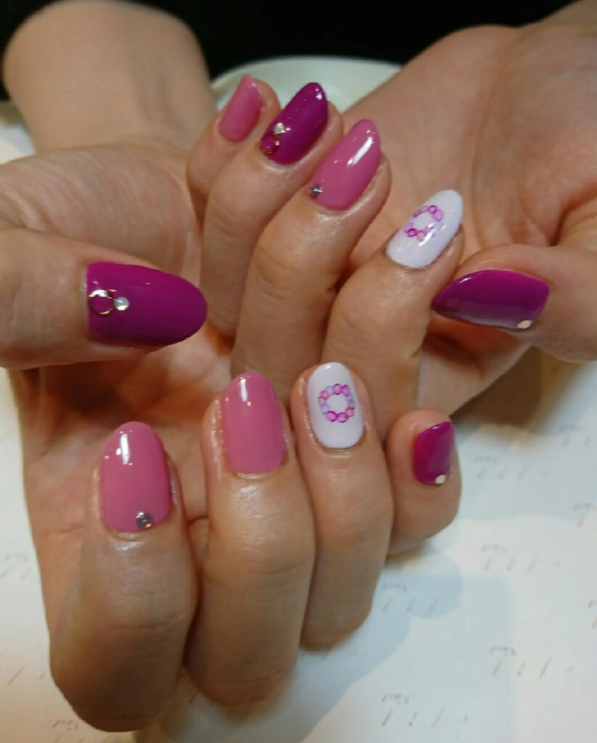 ネイル ジェルネイル みー shakushiroのネイルデザイン