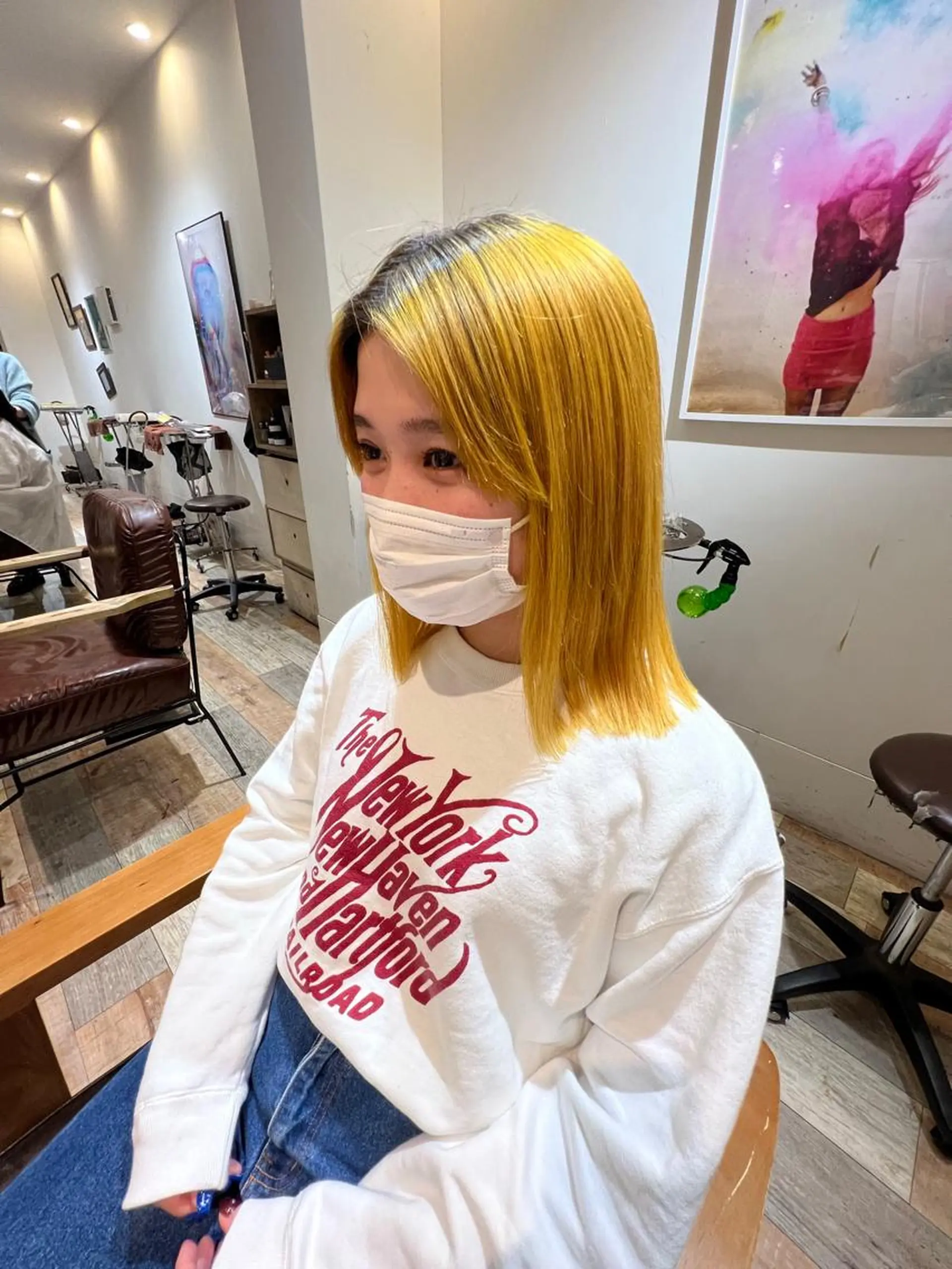 ミディアム カラー 艶髪／シールエクステ 🌻ノゾミ🌻のヘアスタイル