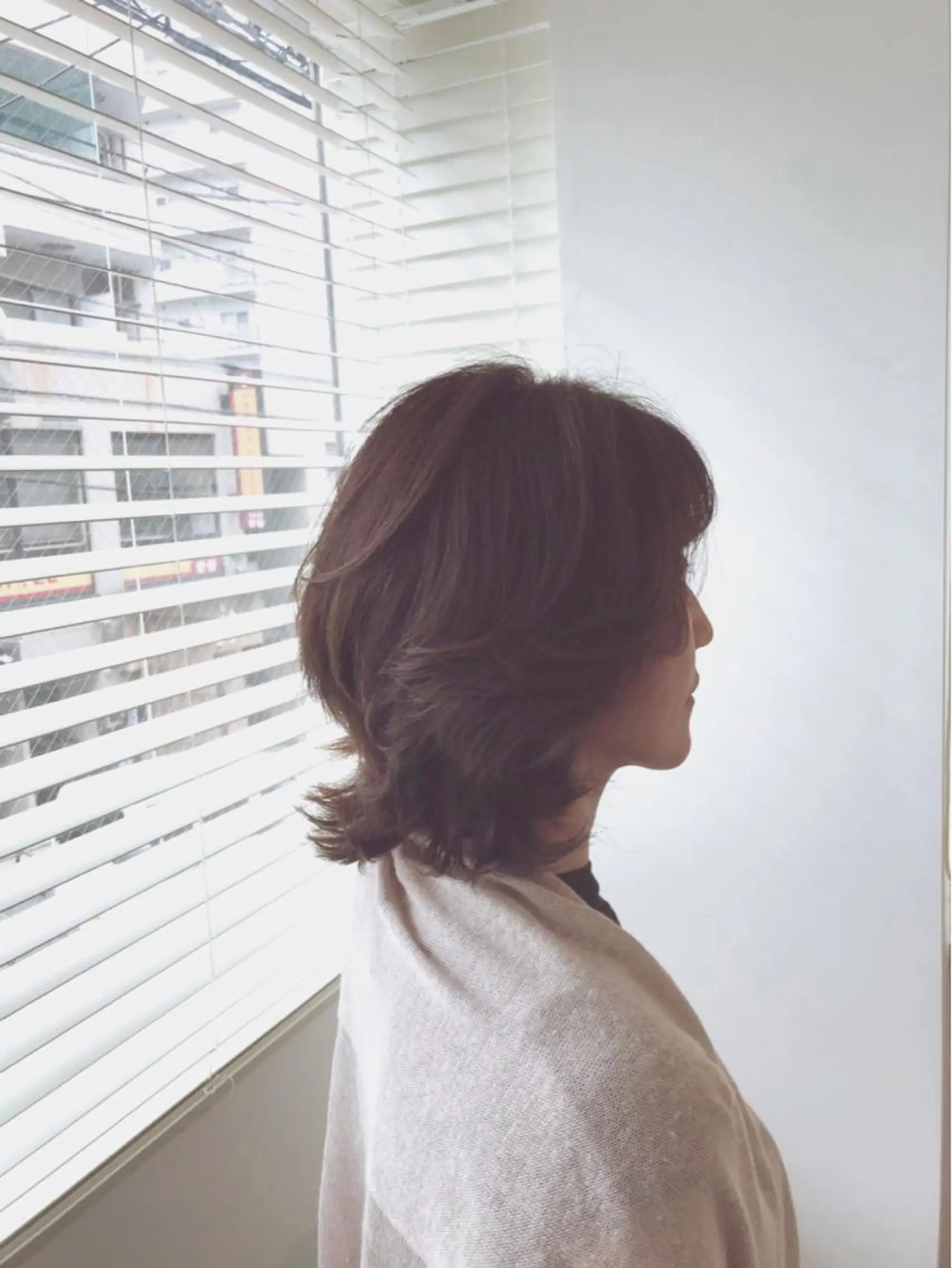 ミディアム 🌈elua yukaのヘアスタイル