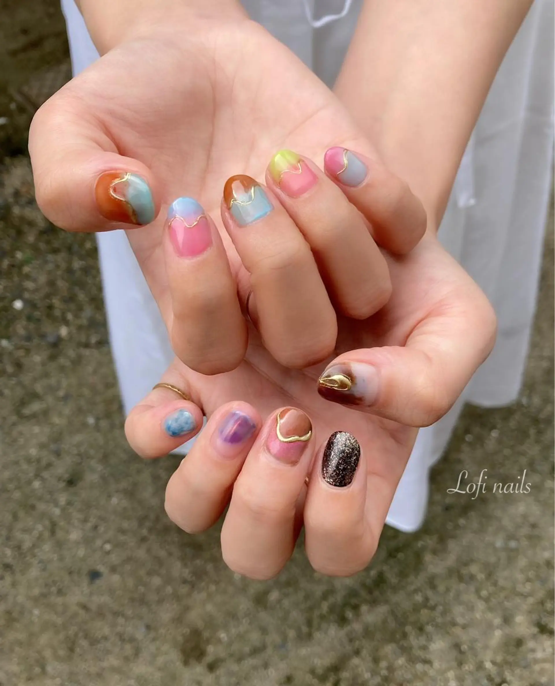 ネイル Lofi nails ゆきこのネイルデザイン