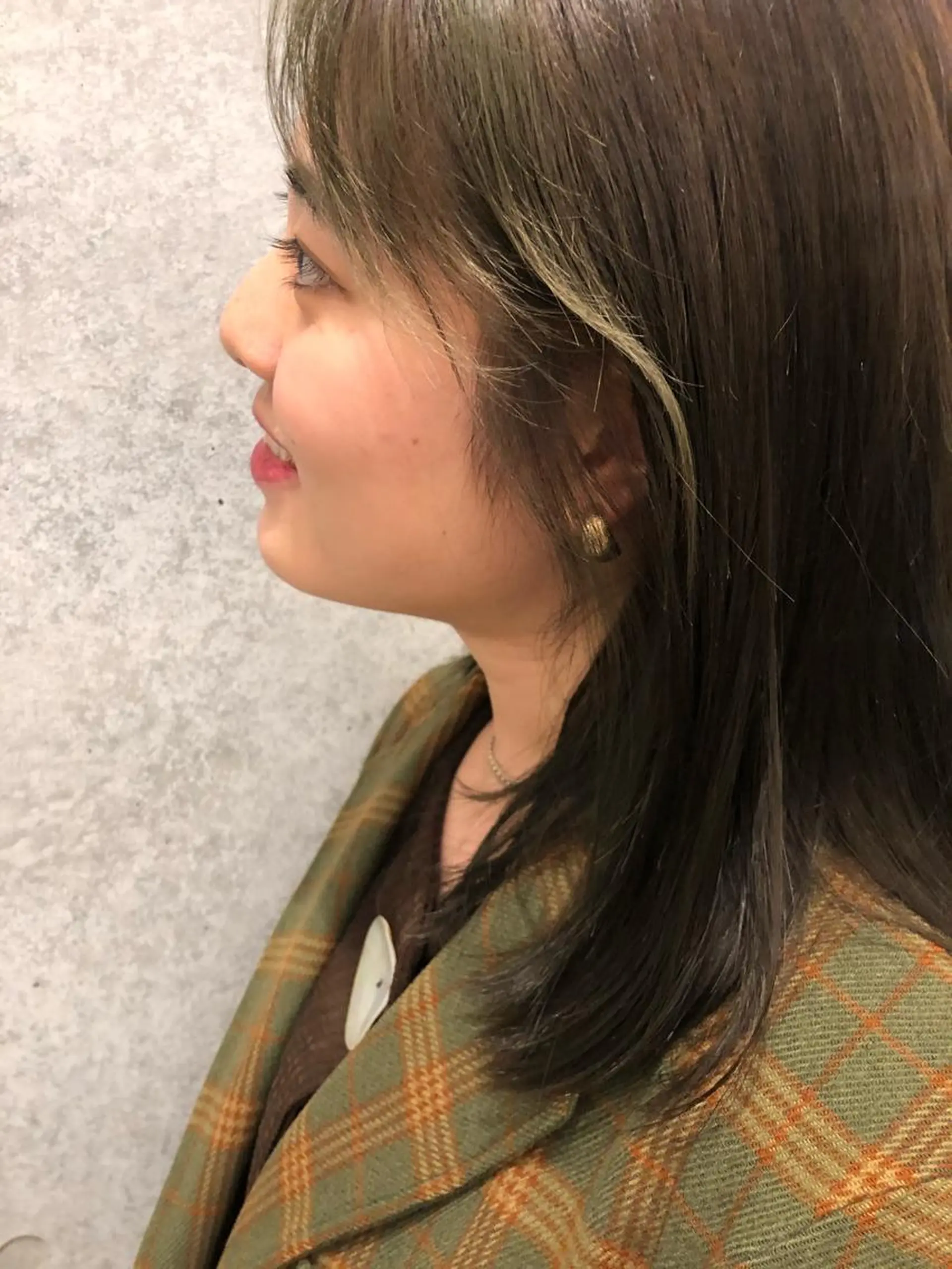 ミディアム カラー ハイライトカラー ハイライト Miku /ブリーチ/ボブのヘアスタイル