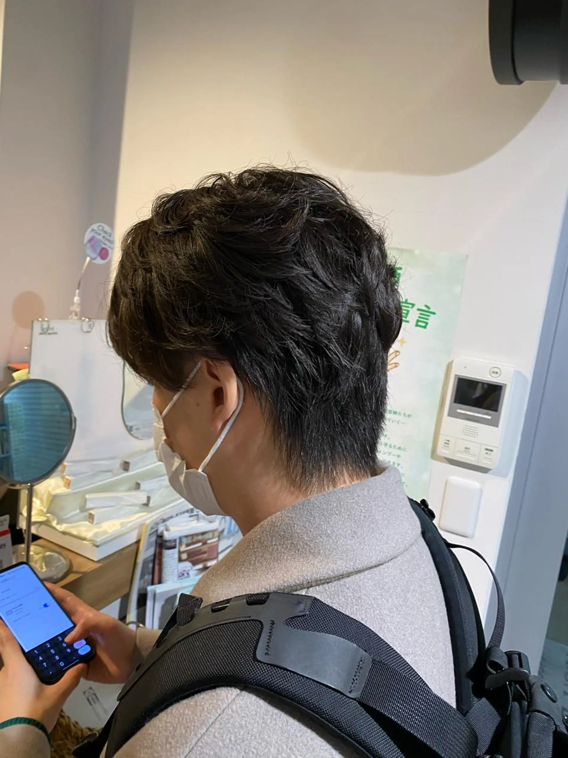 パーマ メンズ みつけ／メンズカット メンズパーマ🦔のヘアスタイル