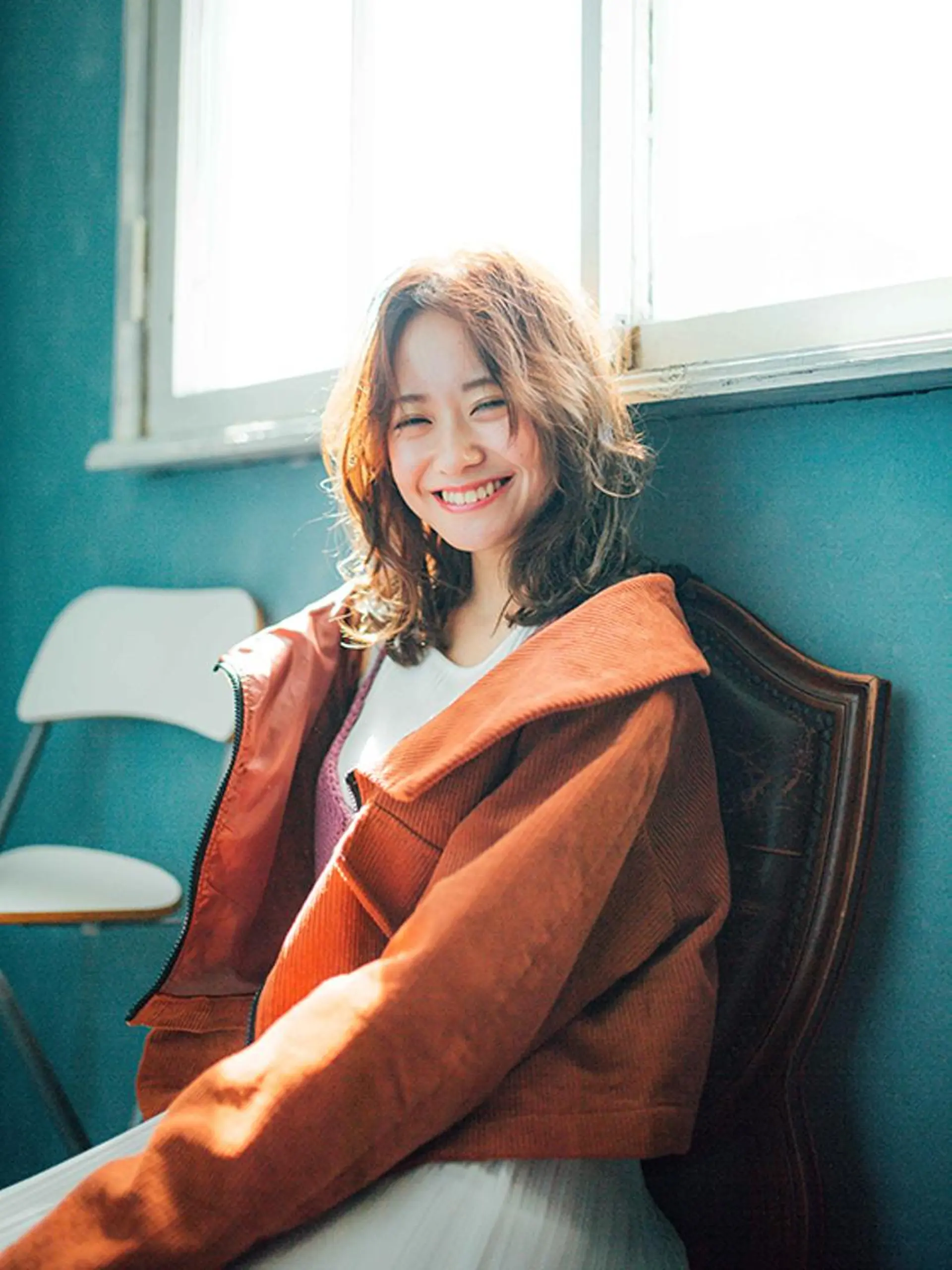 カラー パーマ ベージュカラー ルシエ吉祥寺所属・🥖牧野 純🥖のヘアスタイル