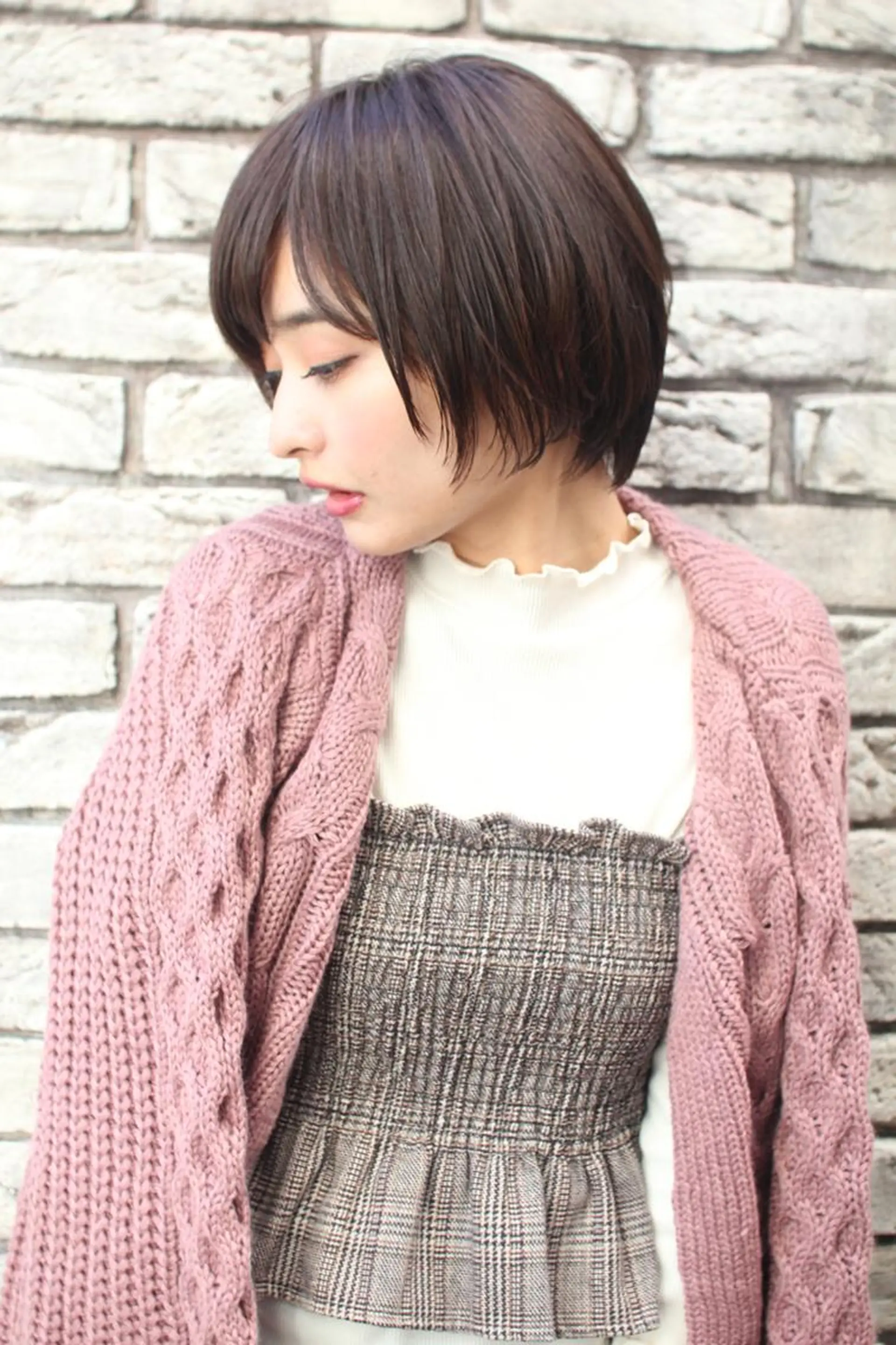 ショート カラー 羽田 ひろむのヘアスタイル