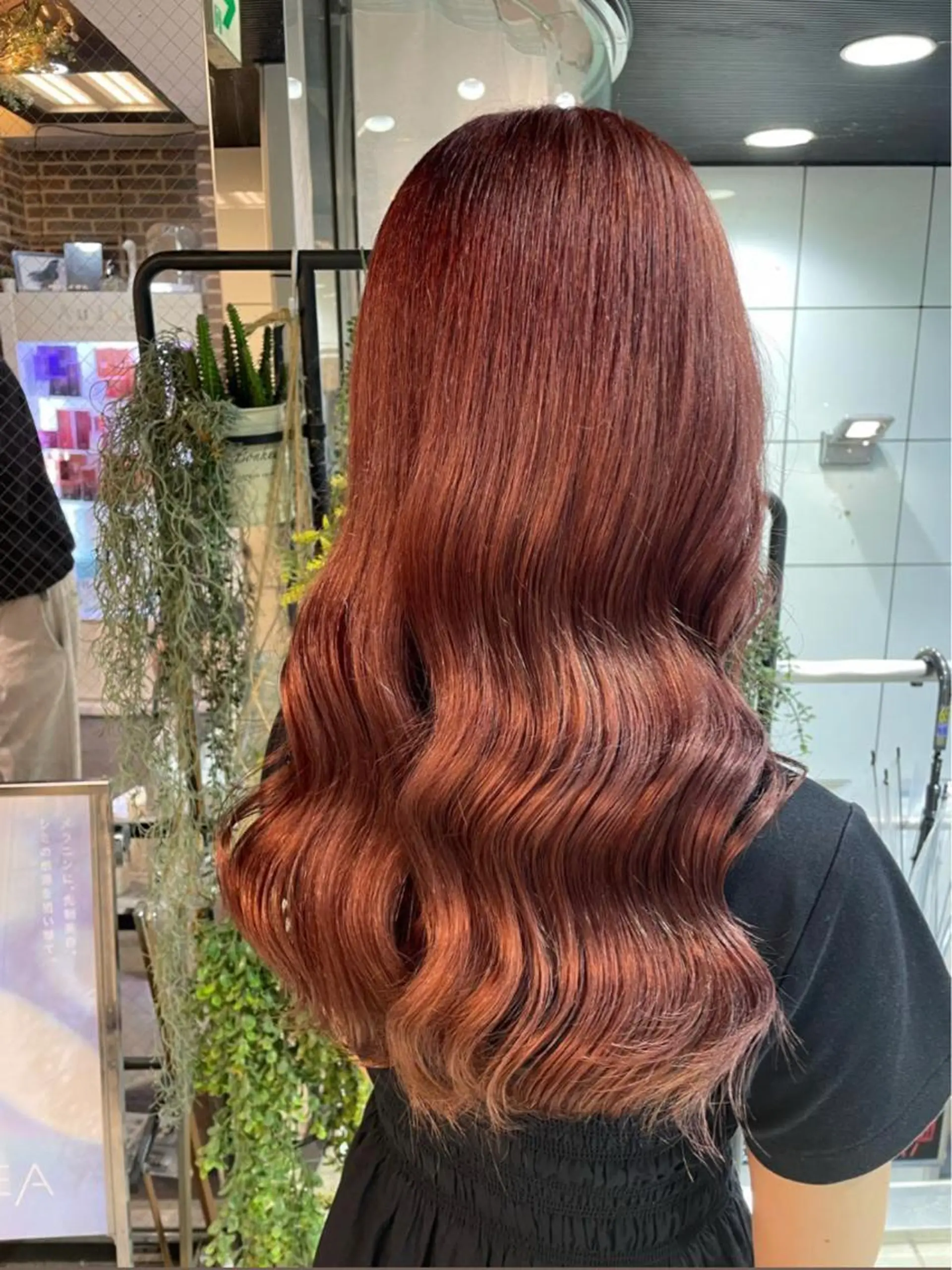 ロング カラー ハイトーンカラー 学生 ヘアカラー 酸性ストレート 🤍🎀honokaのヘアスタイル