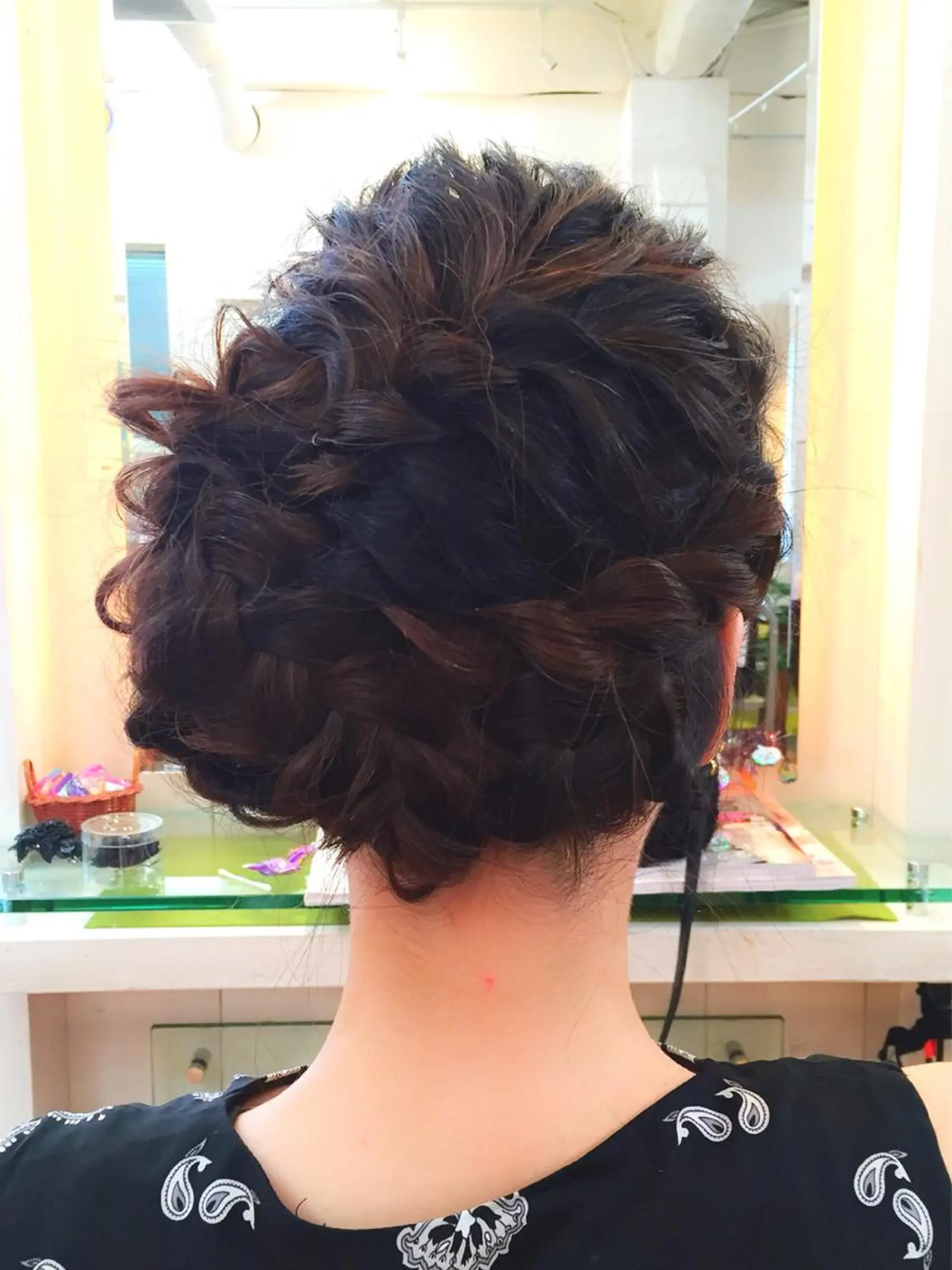 ヘアアレンジ やまだ まいのヘアスタイル