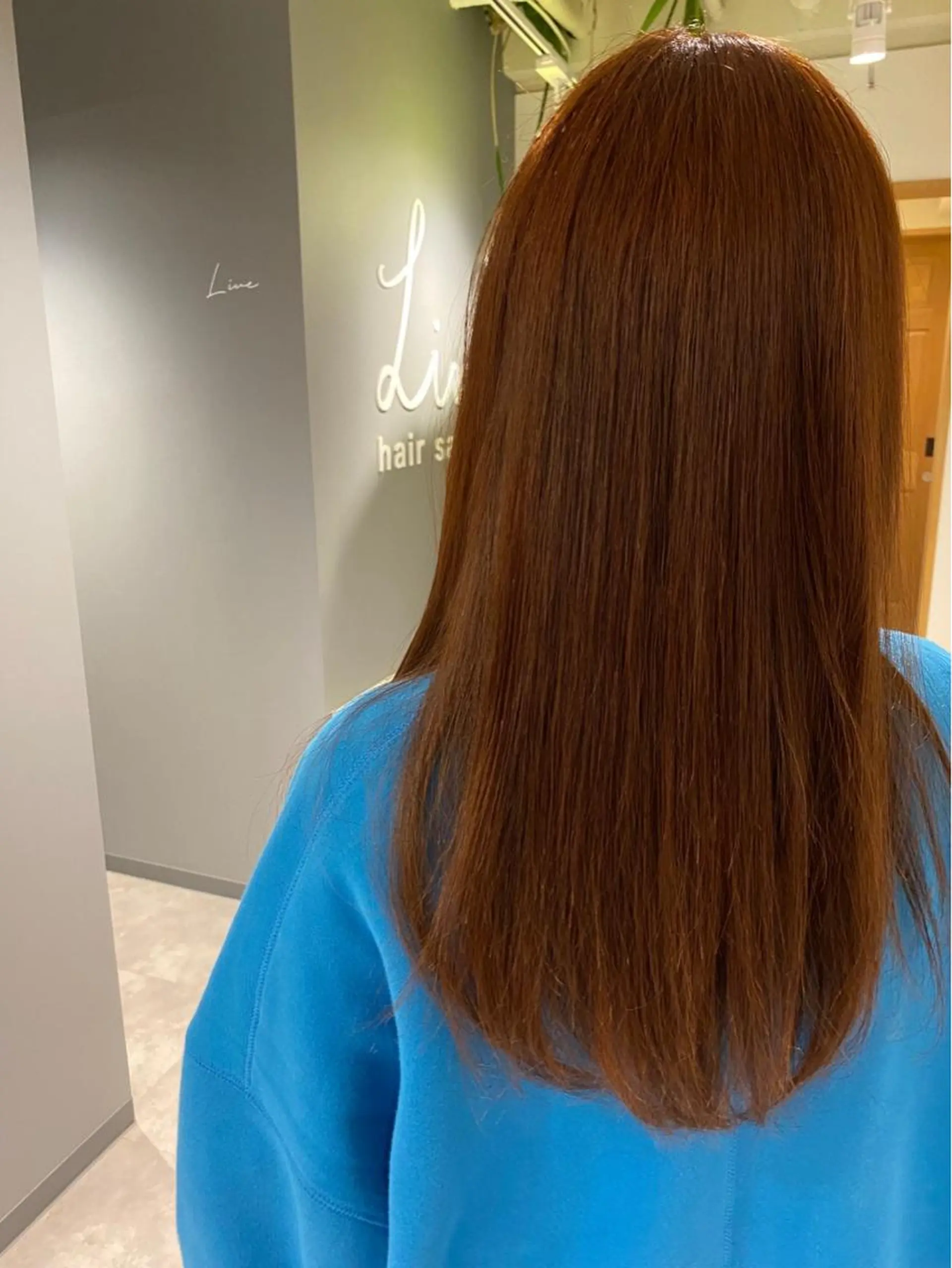 ロング カットモデル募集中 友香のヘアスタイル