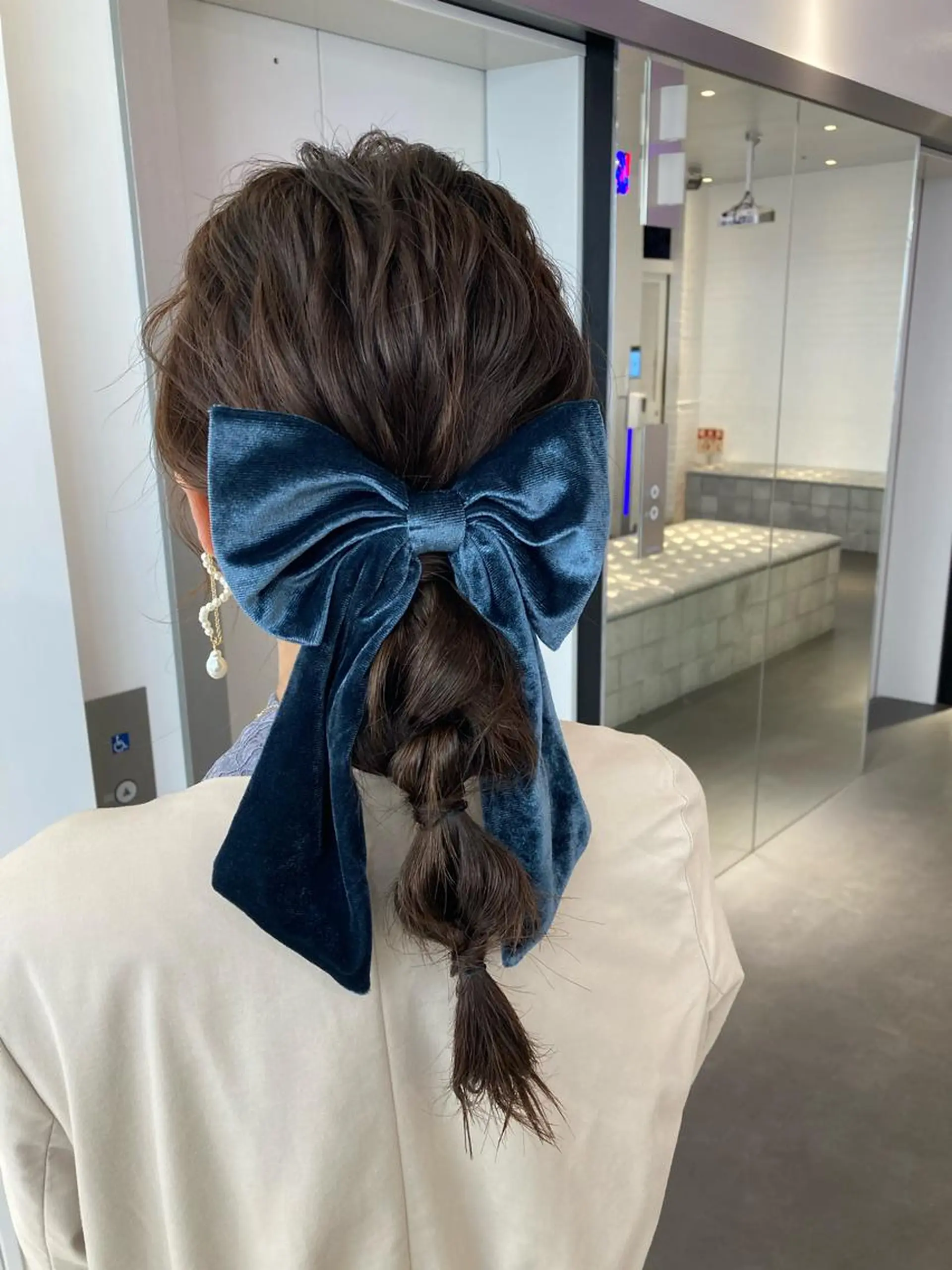 ミディアム ヘアセット MiRI💜地毛級 エクステ✖似合わせ技のヘアスタイル