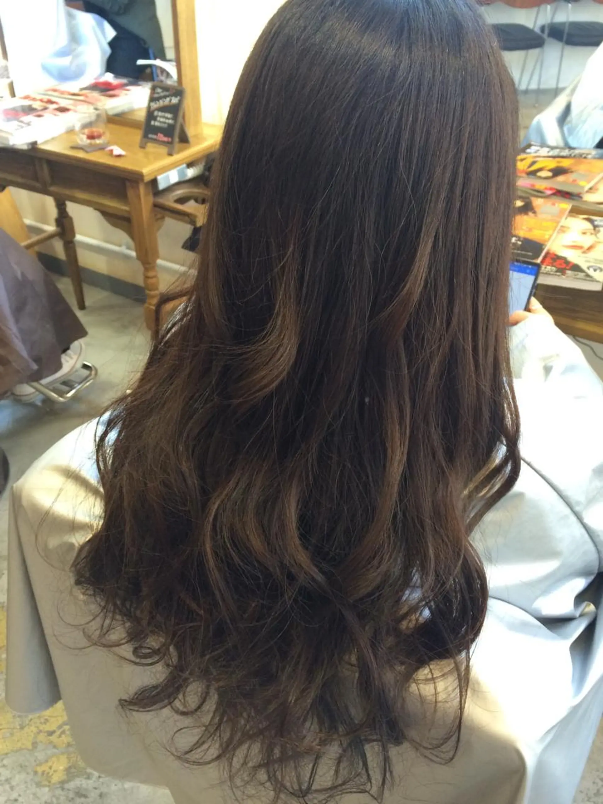 ロング カラー ブリーチ グラデーションカラー ブリーチなしカラー 髪質改善/練馬/ ASUKAのヘアスタイル