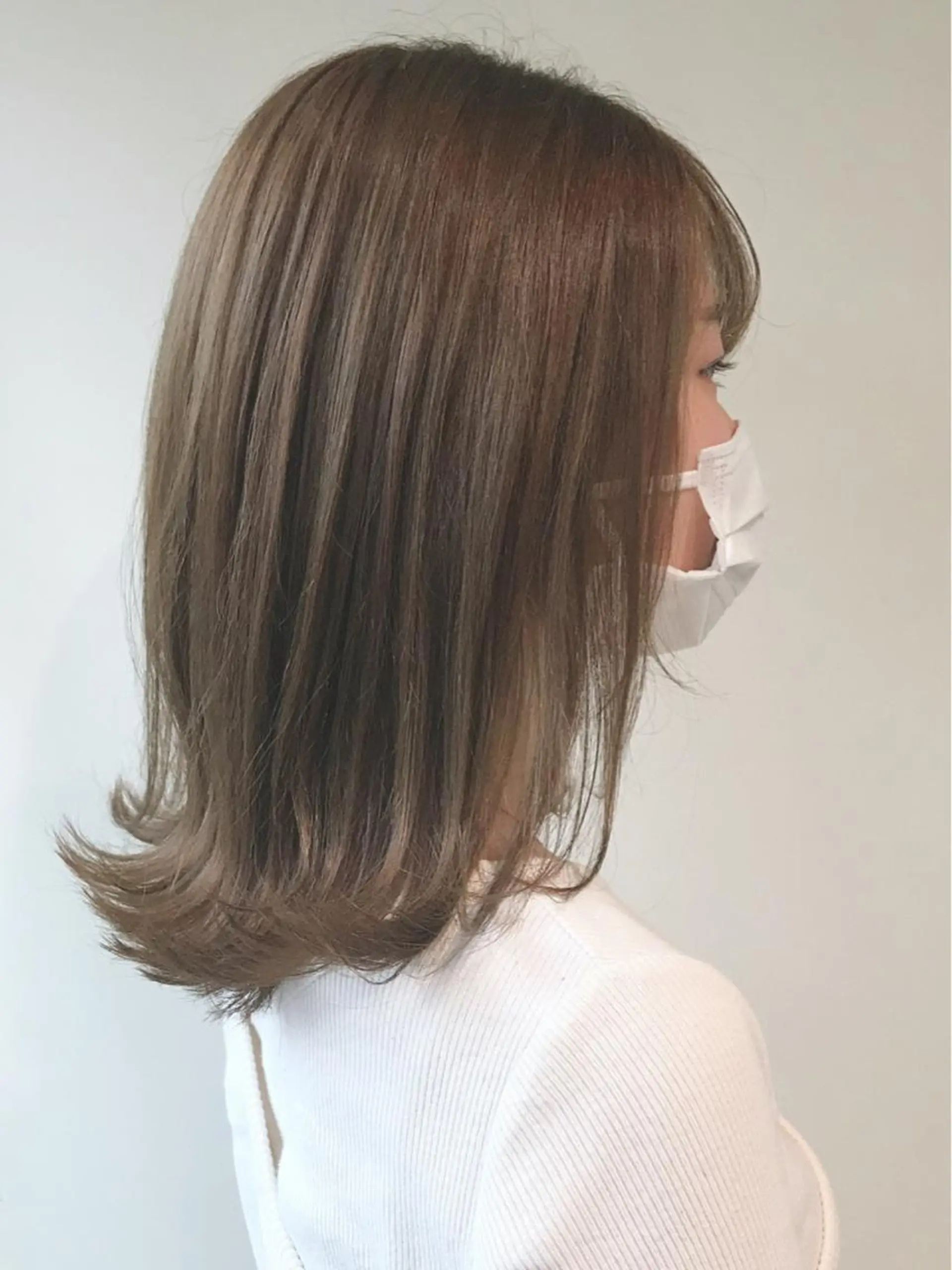 セミロング noi MIKUのヘアスタイル