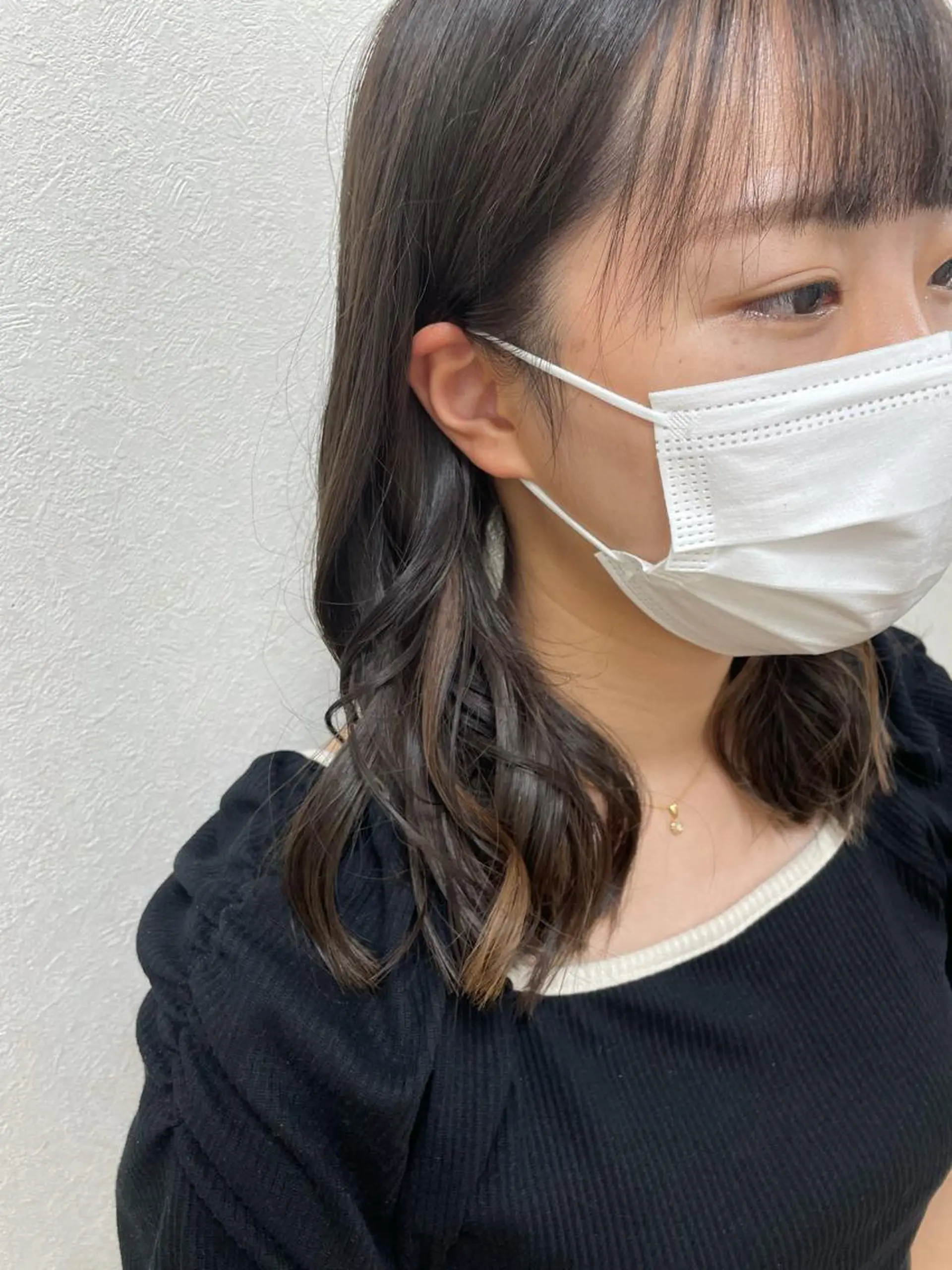 ミディアム カラー ヘアアレンジ like みやびのヘアスタイル