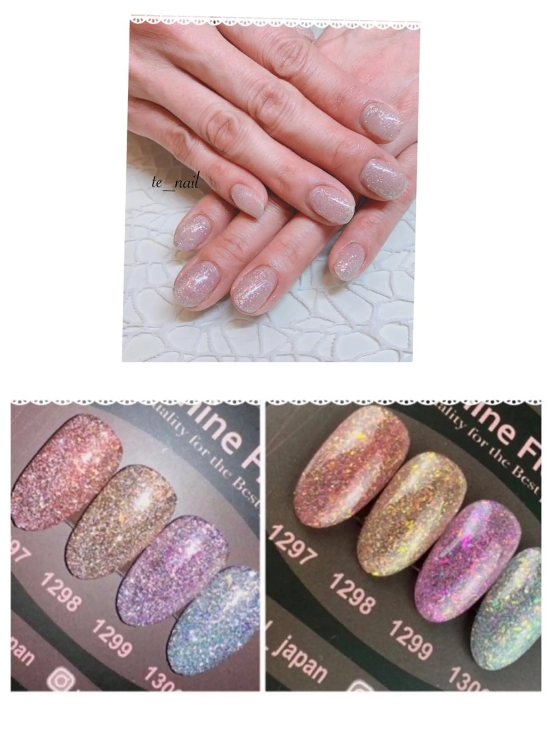 ネイル フラッシュネイル ｔe_ nailのネイルデザイン