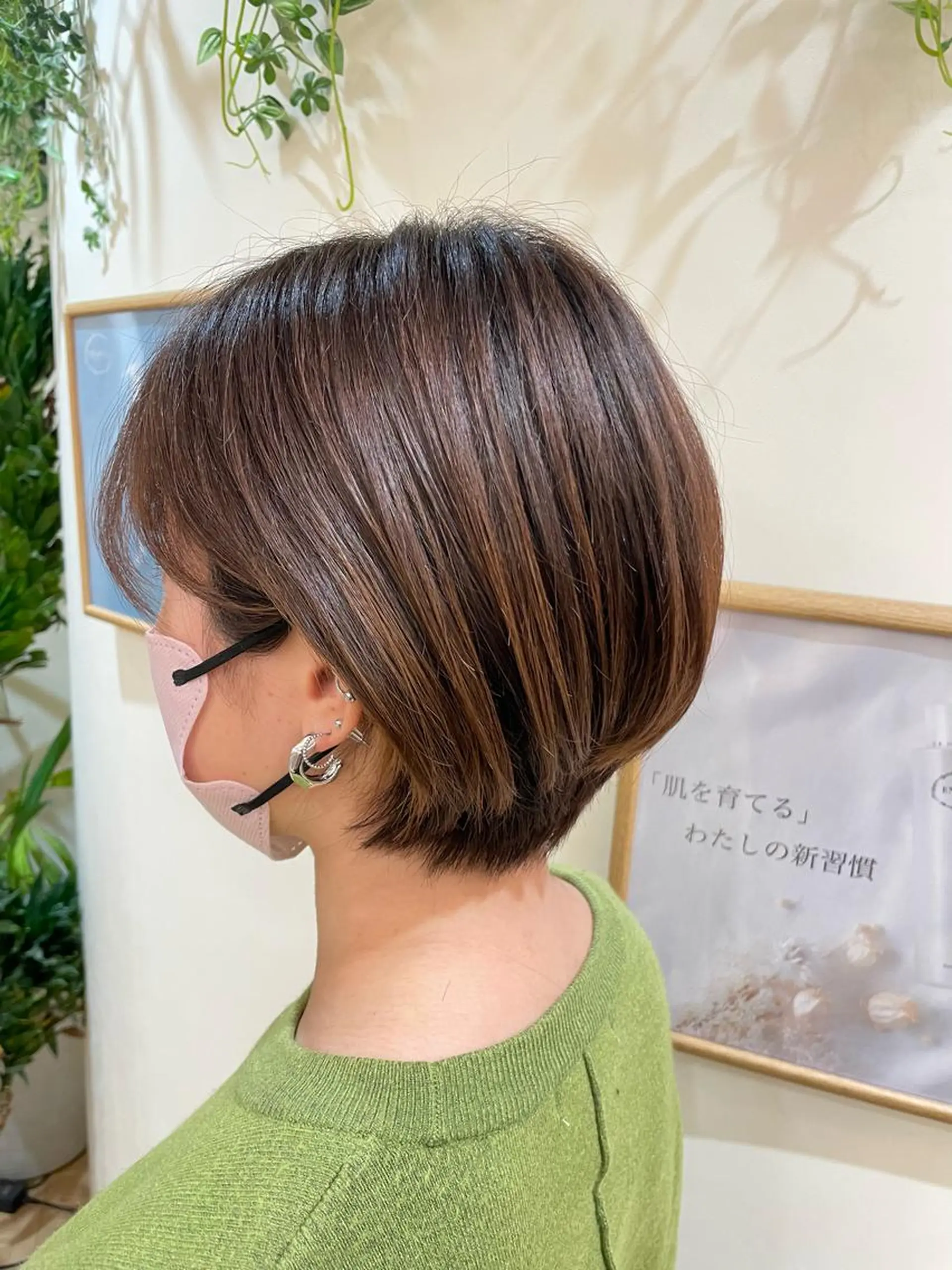 ショート 丸みショート ショートヘア ヘアメイクアージュ所属・谷川 拓夢のヘアスタイル