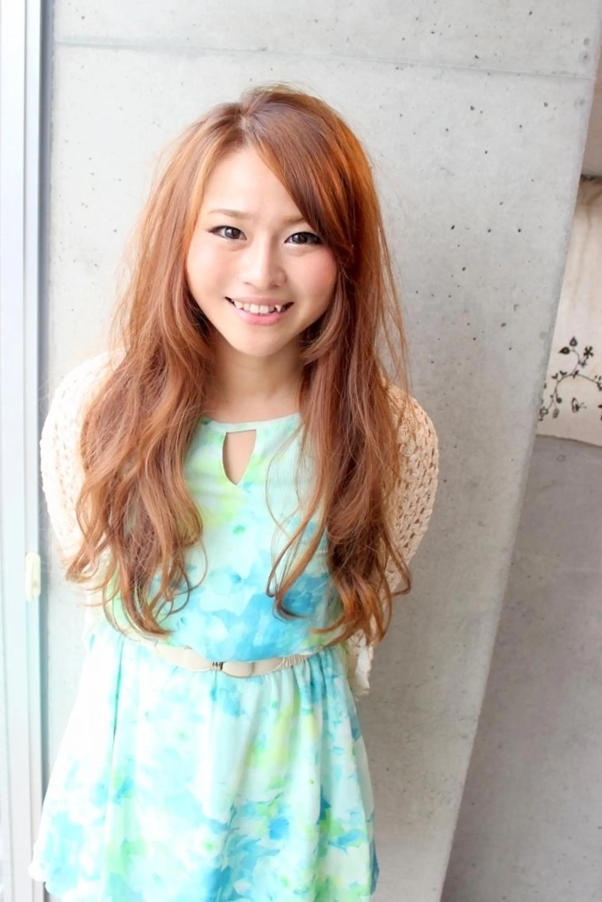 ロング パーマ デジタルパーマ 村上 貴徳のヘアスタイル