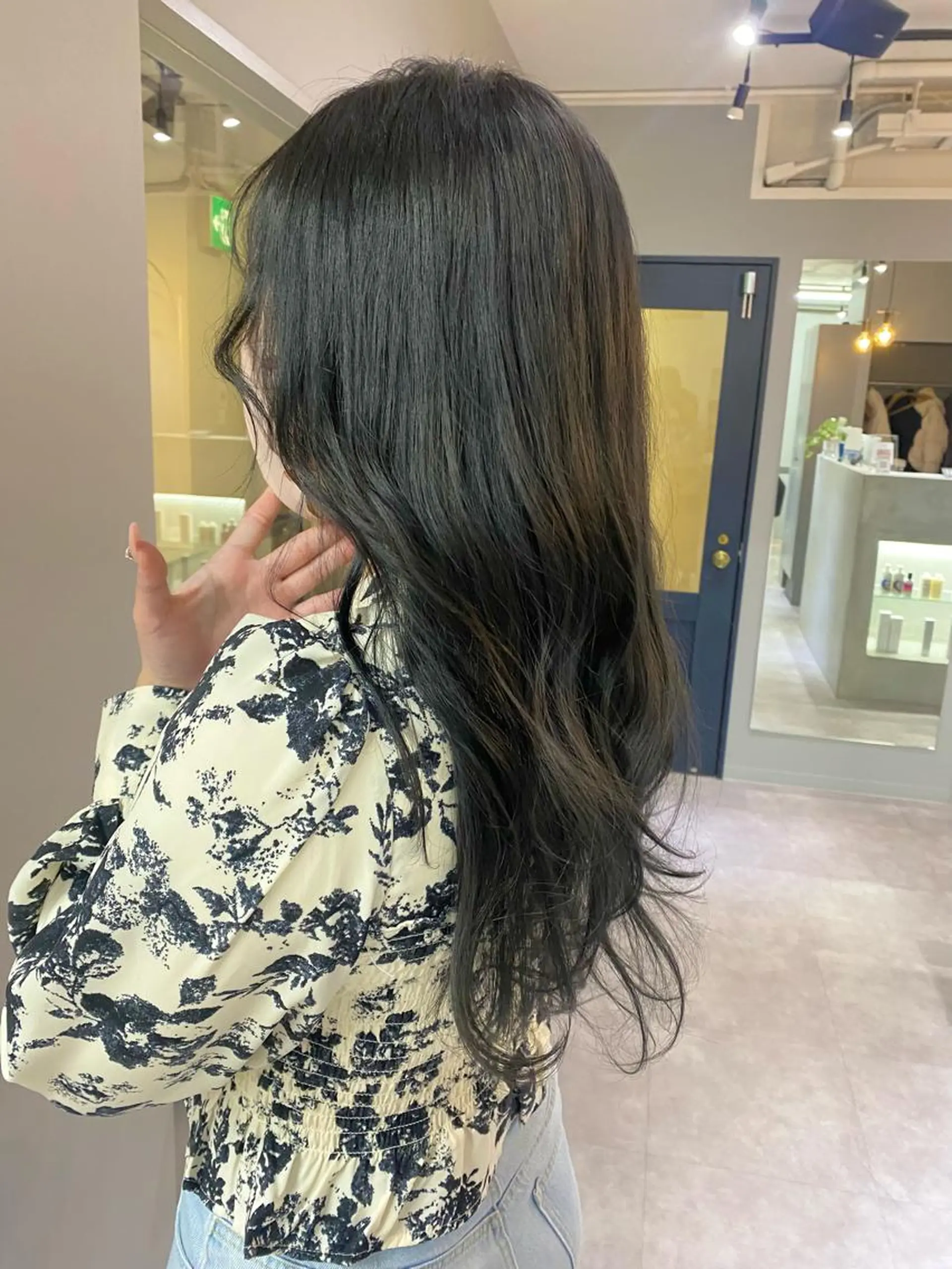 ロング カラー きよはらちさき🍑 柔らかカラー🌱🫧のヘアスタイル