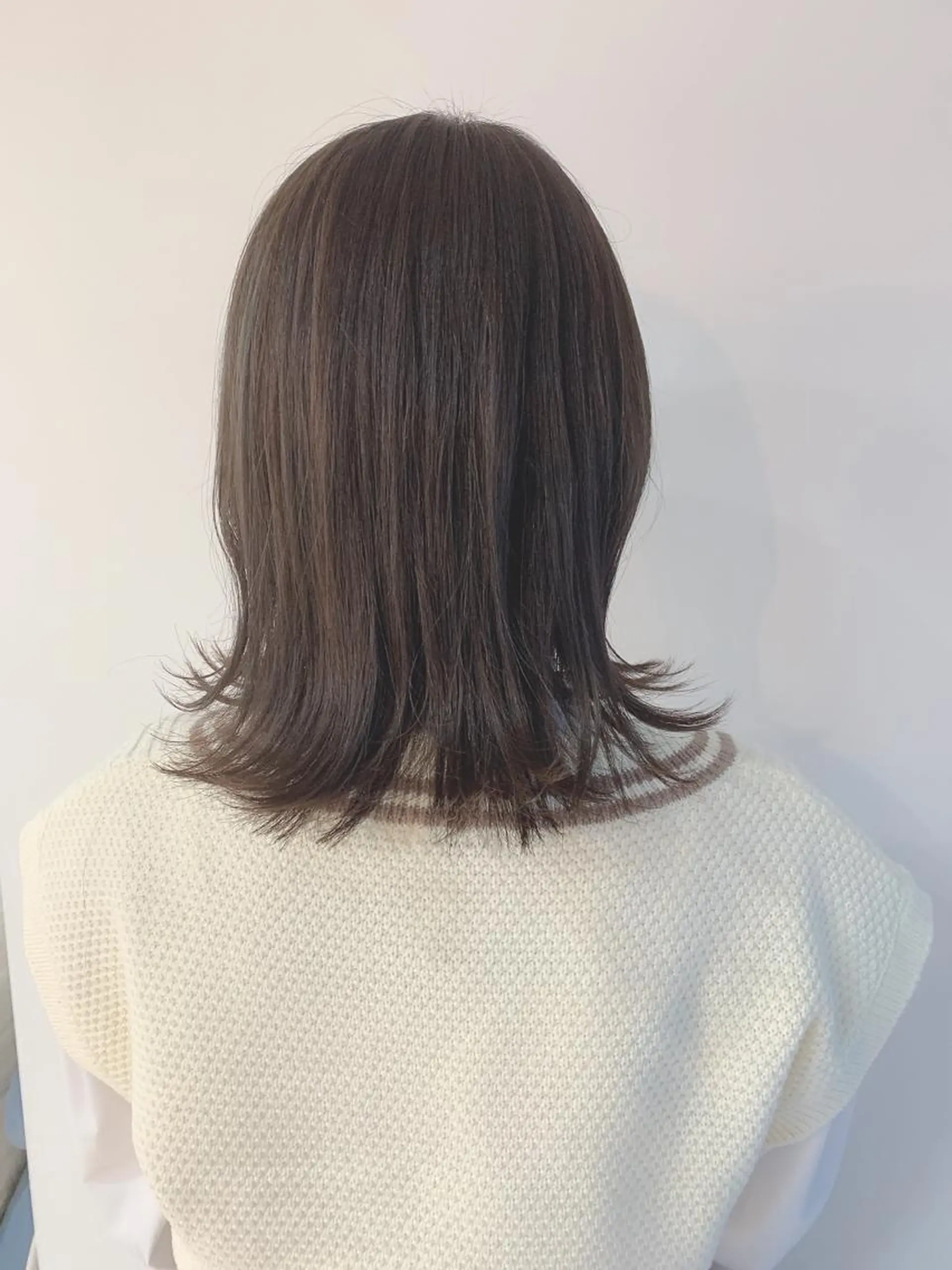 ミディアム カラー カット ヘアカラー なりたいが叶う ながしまじゅんきのヘアスタイル