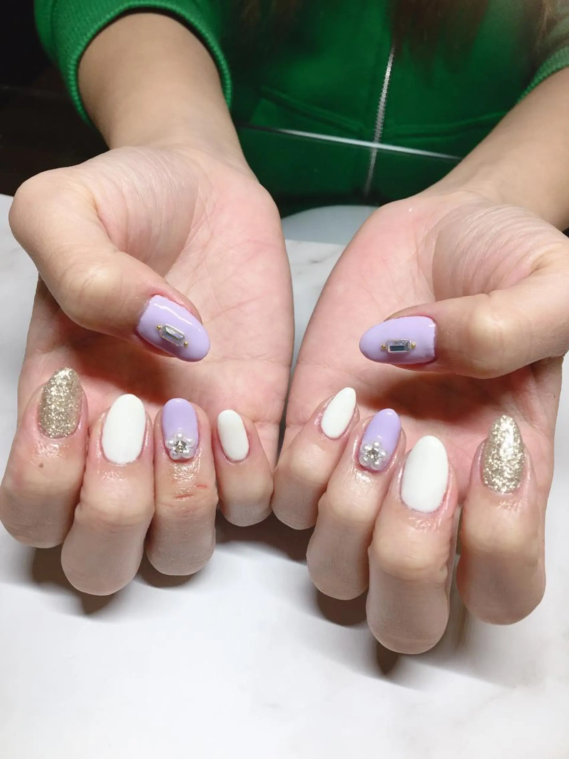 ネイル バレンタイン ディアマンテ𓏸𓈒 フェイシャル/ネイルのエステ・リラクイメージ