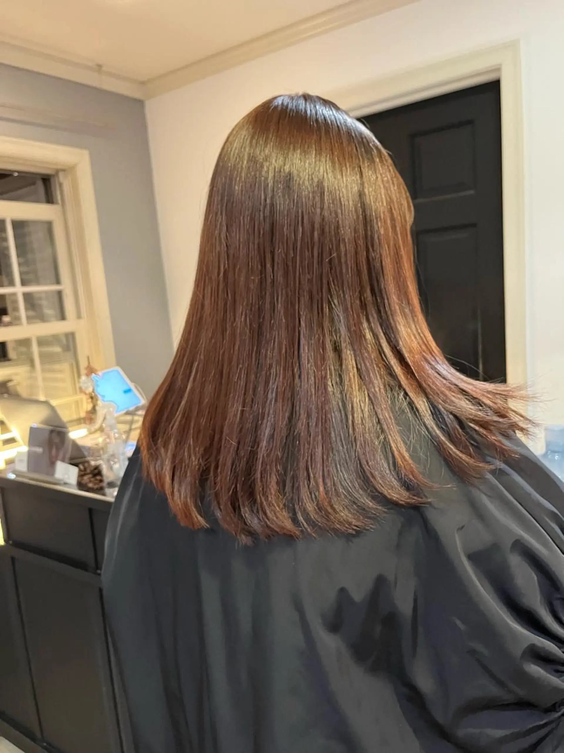 セミロング カラー NOUN所属・eri kinjoのヘアスタイル