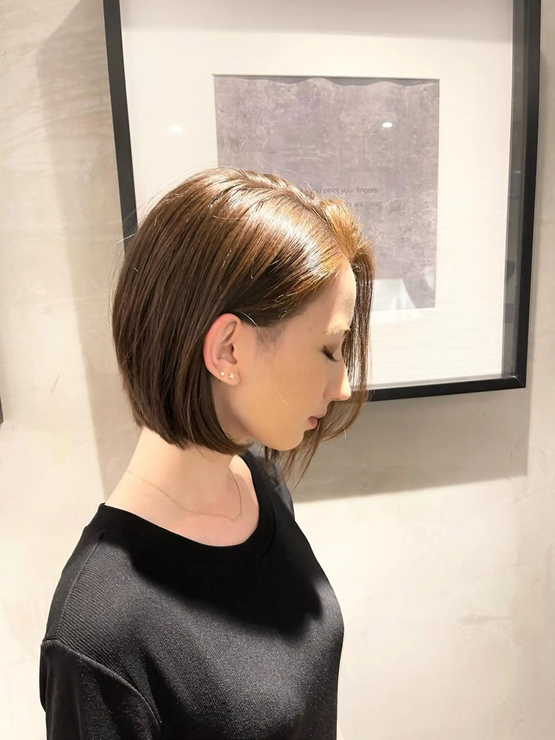 ショート 縮毛矯正 トリートメント 佐藤/本物志向の 髪質改善サロンのヘアスタイル