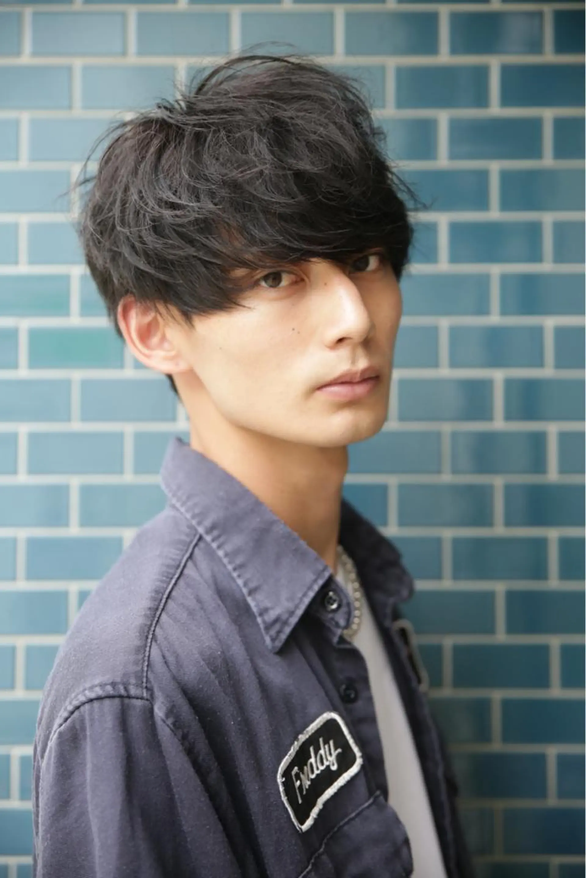 ショート ヘアアレンジ メンズ マッシュ メンズパーマの達人 🌟川内絵人のヘアスタイル