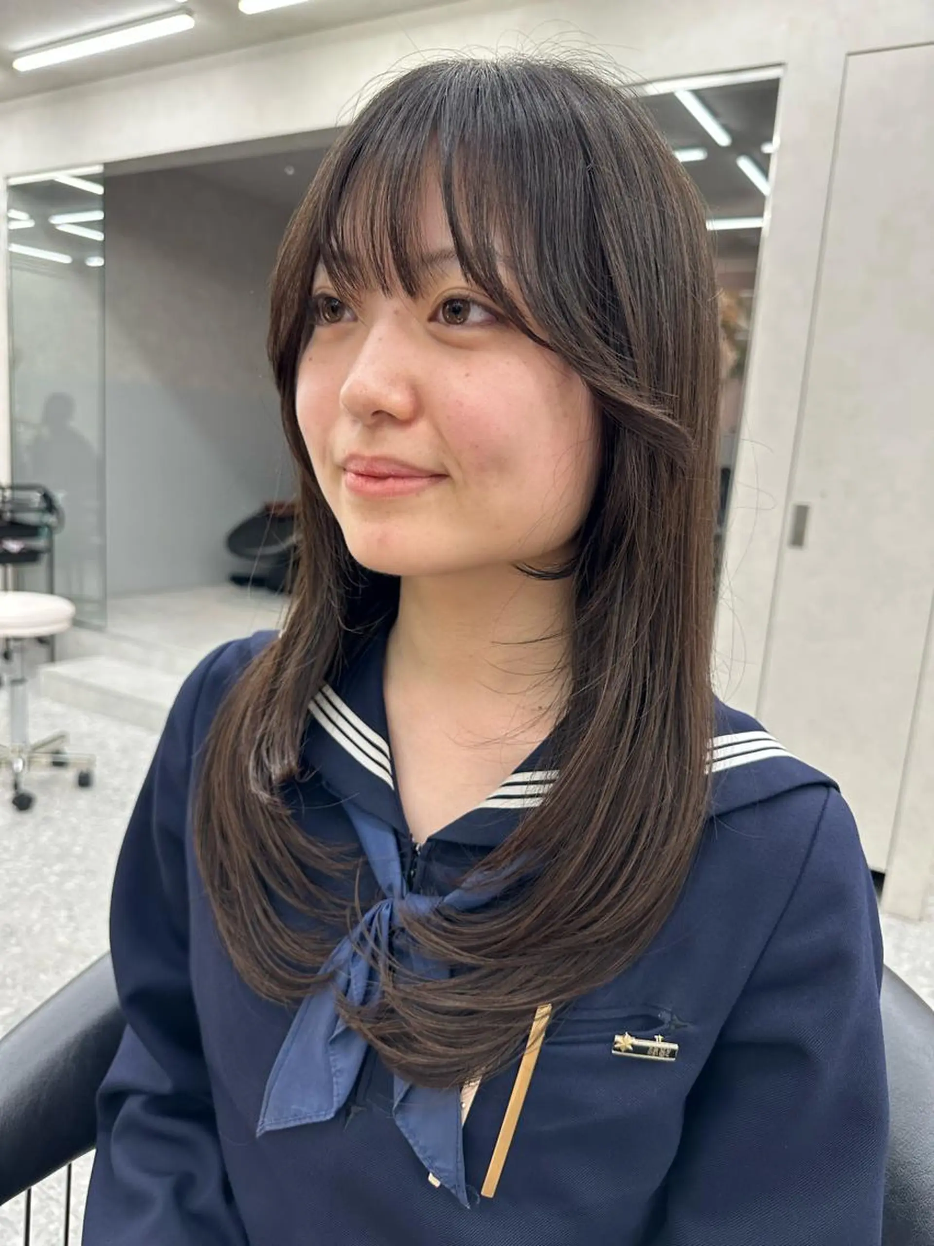 ロング カット ヘアカラー 縮毛矯正 トリートメント ✨髪質改善特化✨副 店長椎葉信乃介のヘアスタイル