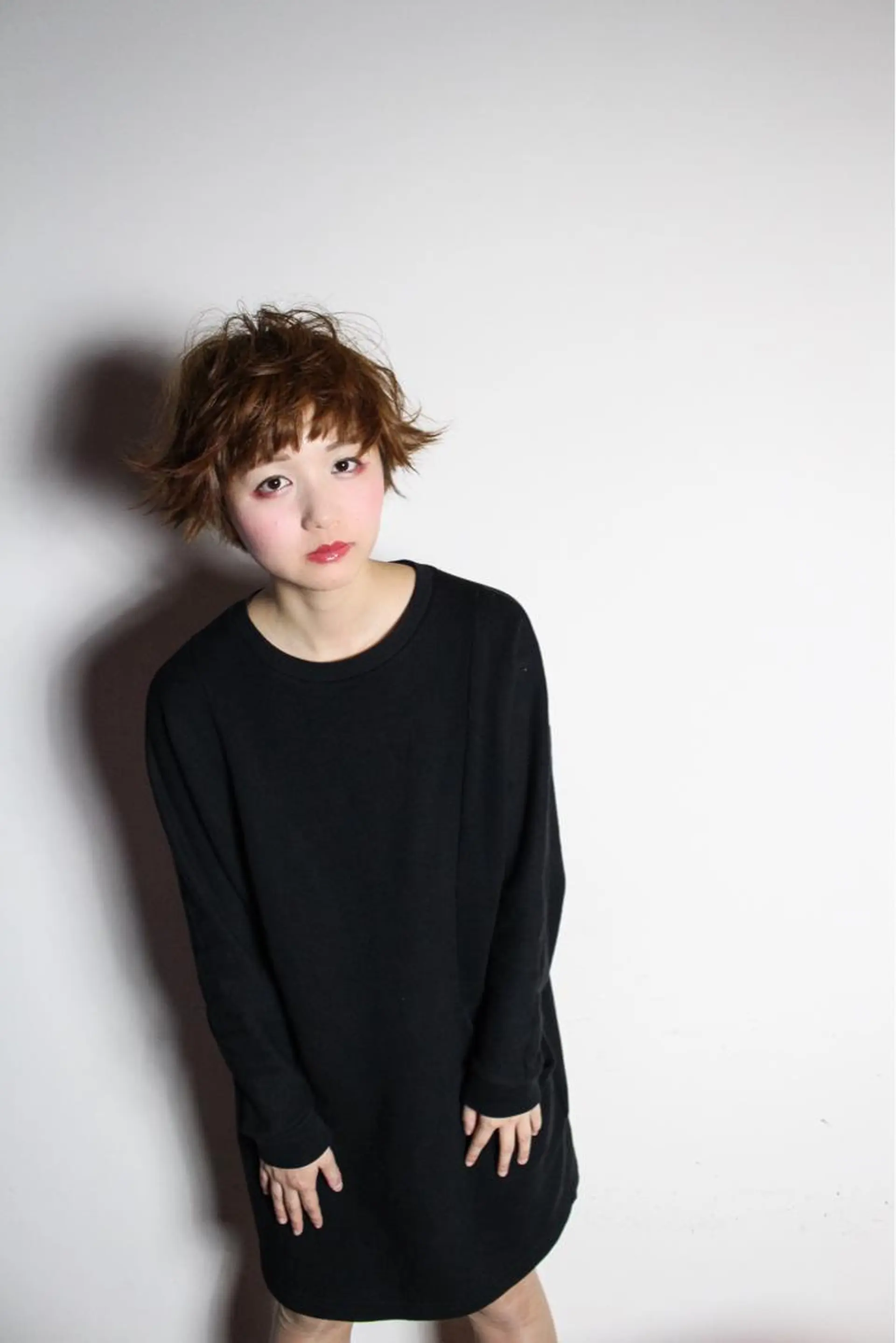 ショート 横井伴典 矢場町 メンズパーマ/カットのヘアスタイル