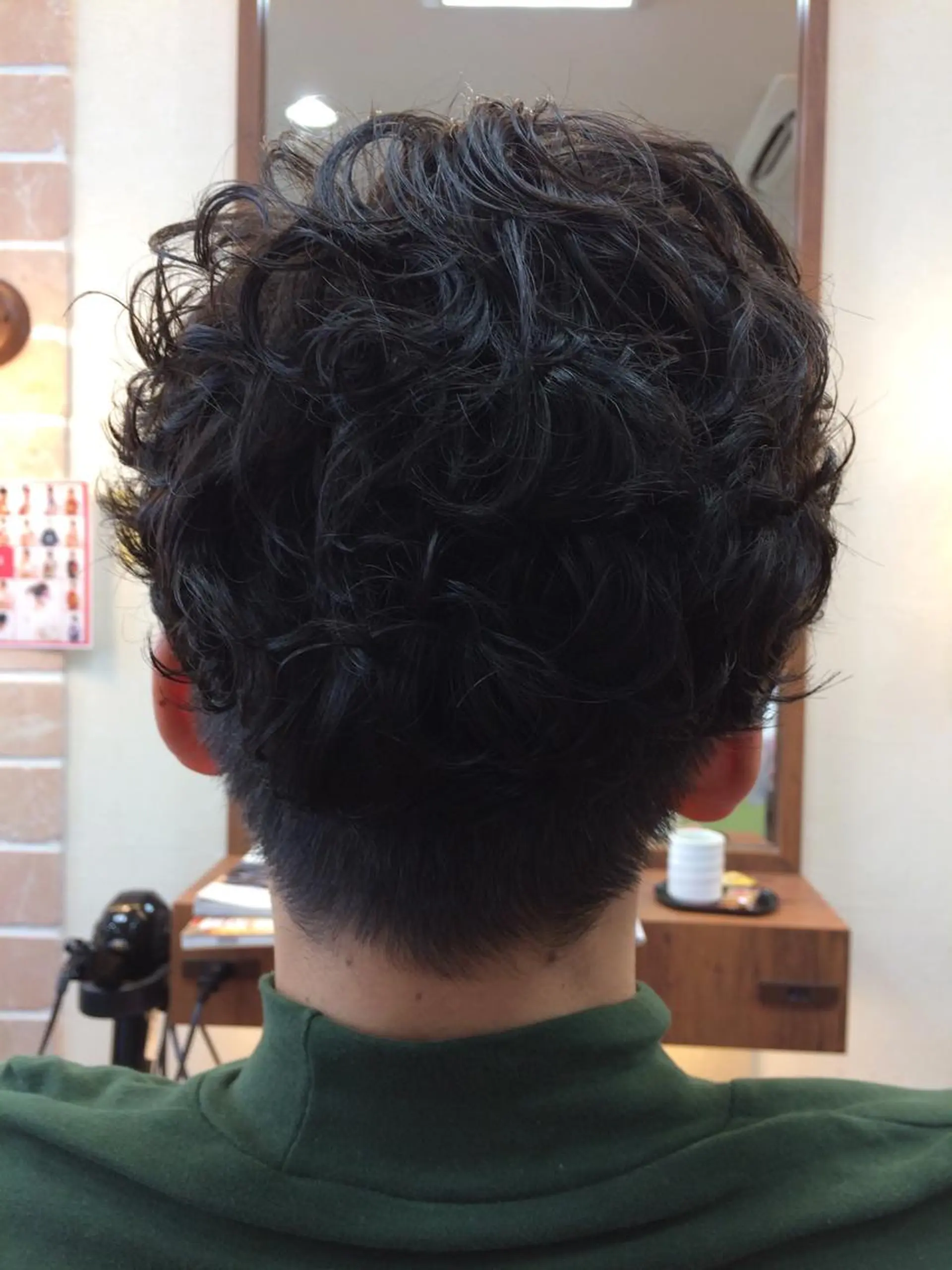 ショート パーマ メンズ メンズパーマ MOLLA    鳳店所属・村田 淳のヘアスタイル