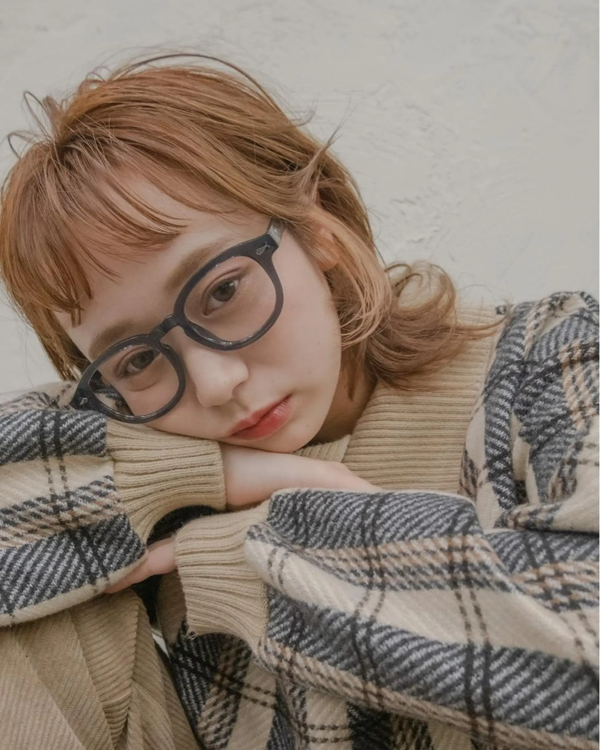 ミディアム カラー パーマ gite カワムラナオキのヘアスタイル