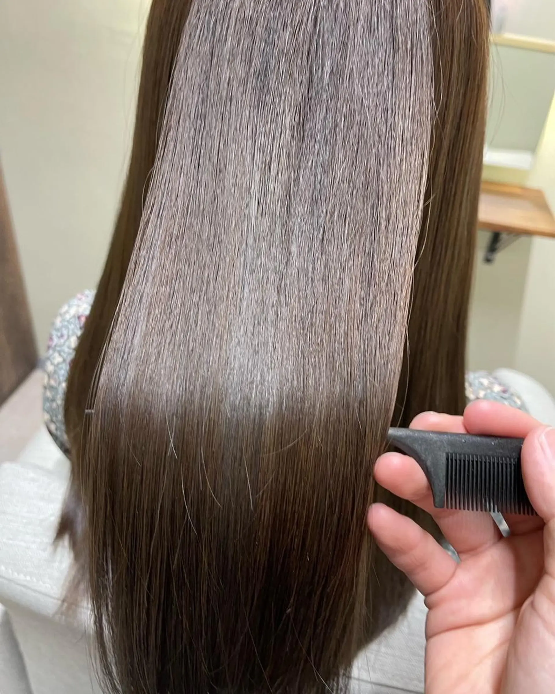 ロング 髪質改善/艶カラー/ 縮毛矯正🫟ダイキのヘアスタイル