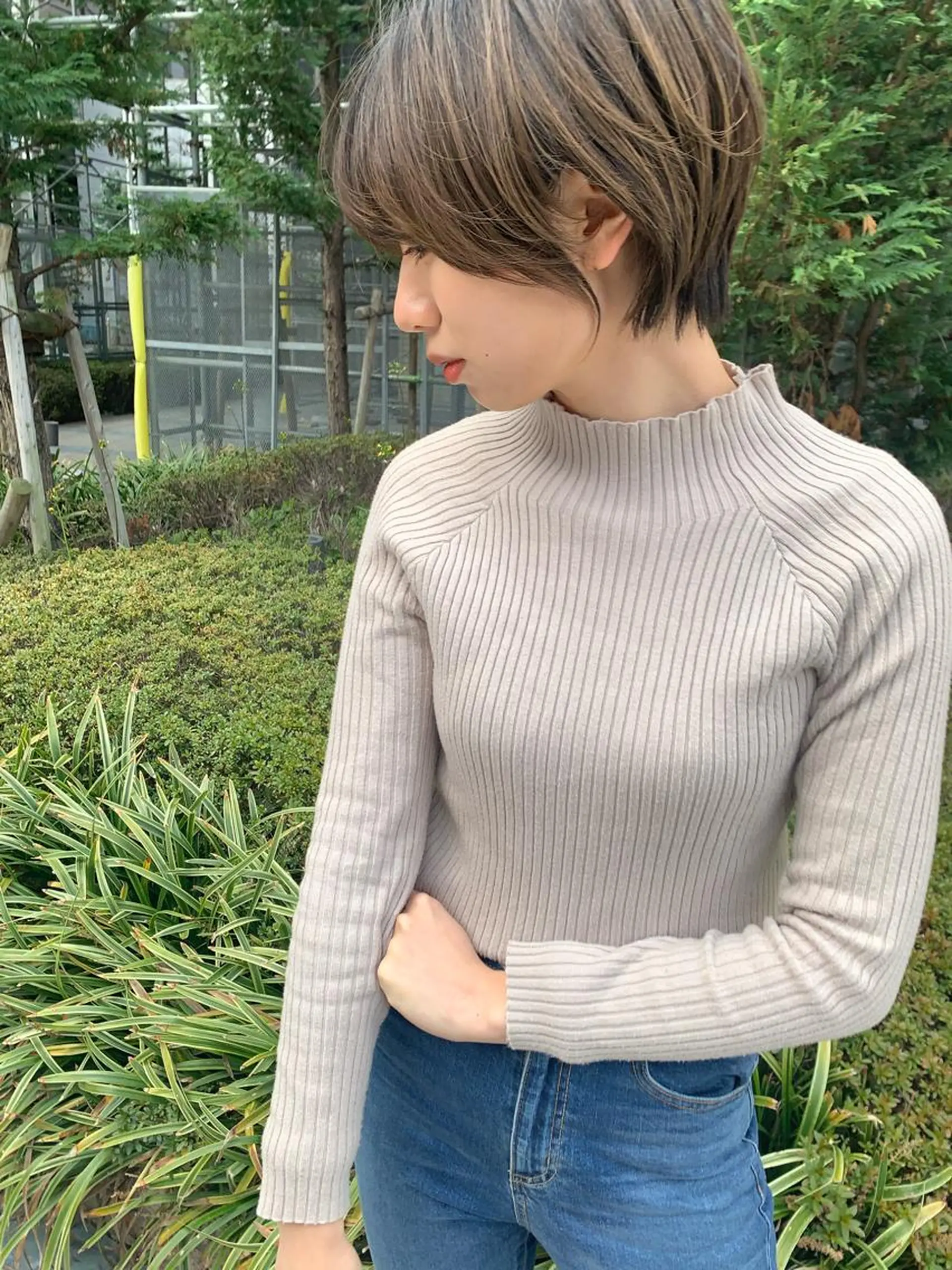 ショート calna by  elmo所属・ショート特化美容師 大阪京橋　大本　渉のヘアスタイル