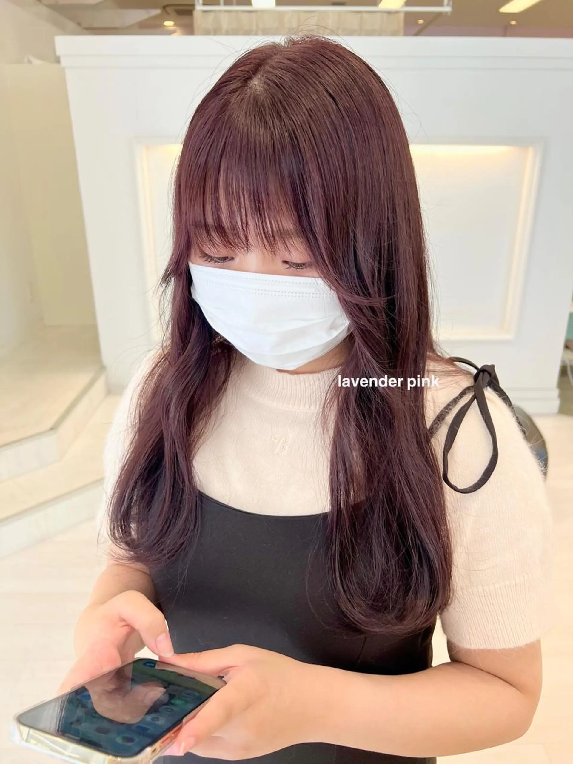 セミロング Parve Mix /板野妃莉のヘアスタイル