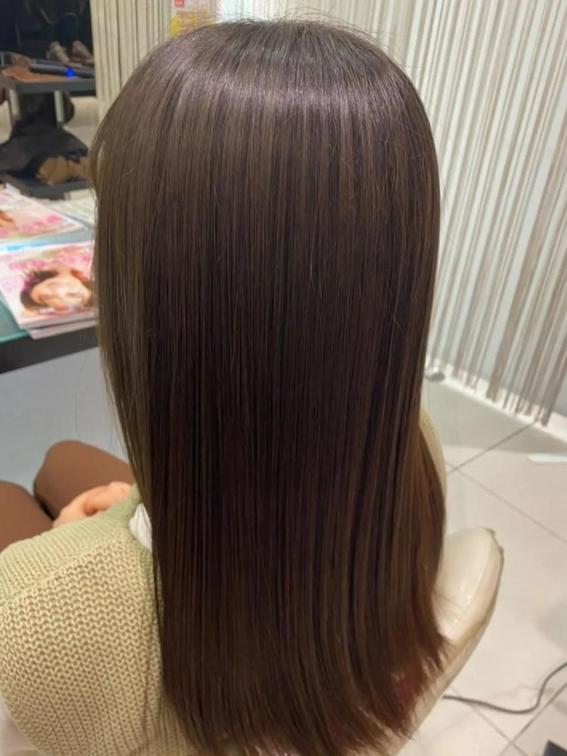 ロング 縮毛矯正 トリートメント ✨技術講師.艶髪✨ ✂︎佐久間✂︎のヘアスタイル