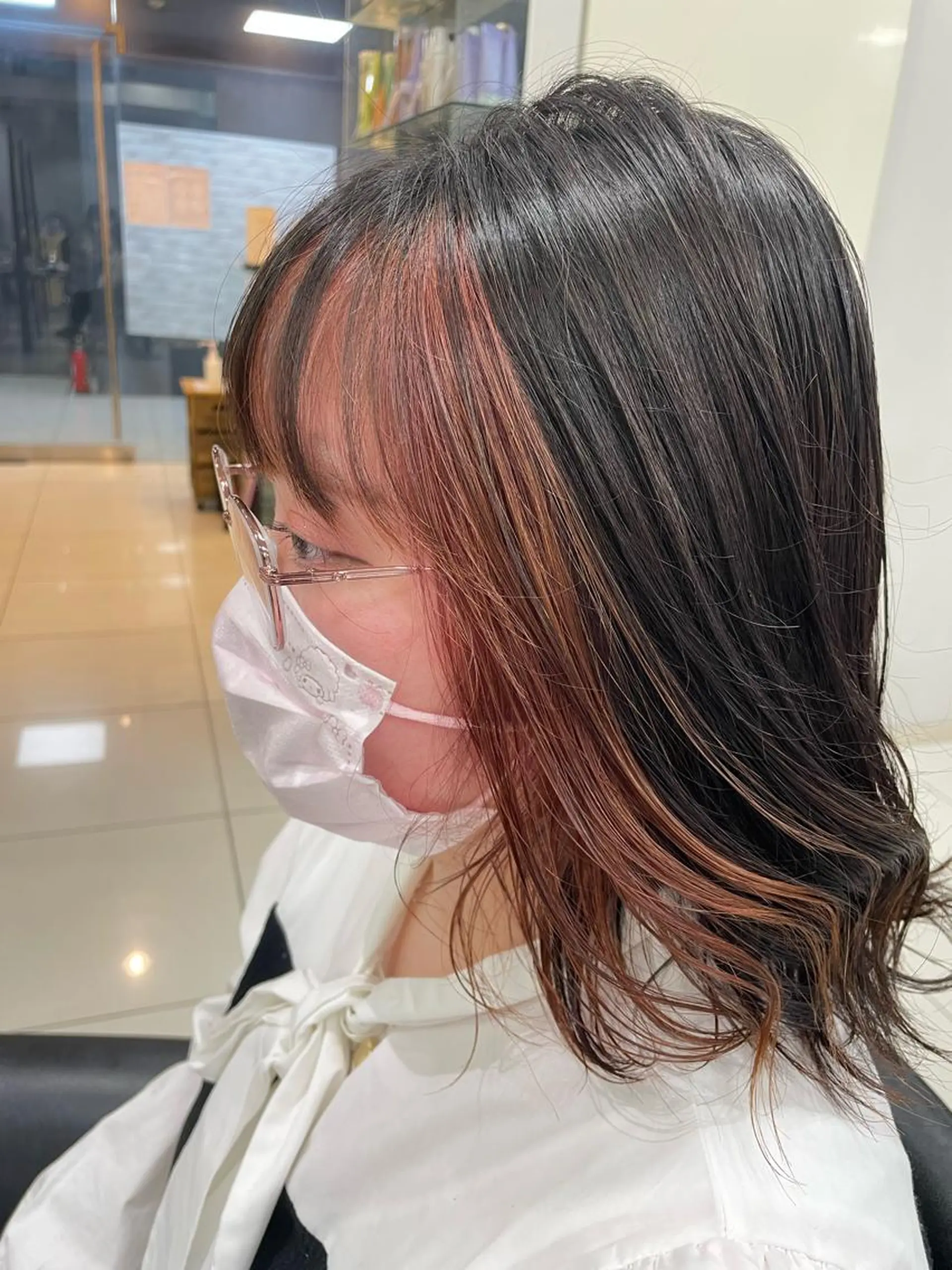 カラー ヘアカラー 🌈デザインカラー MISAKI🐰のヘアスタイル