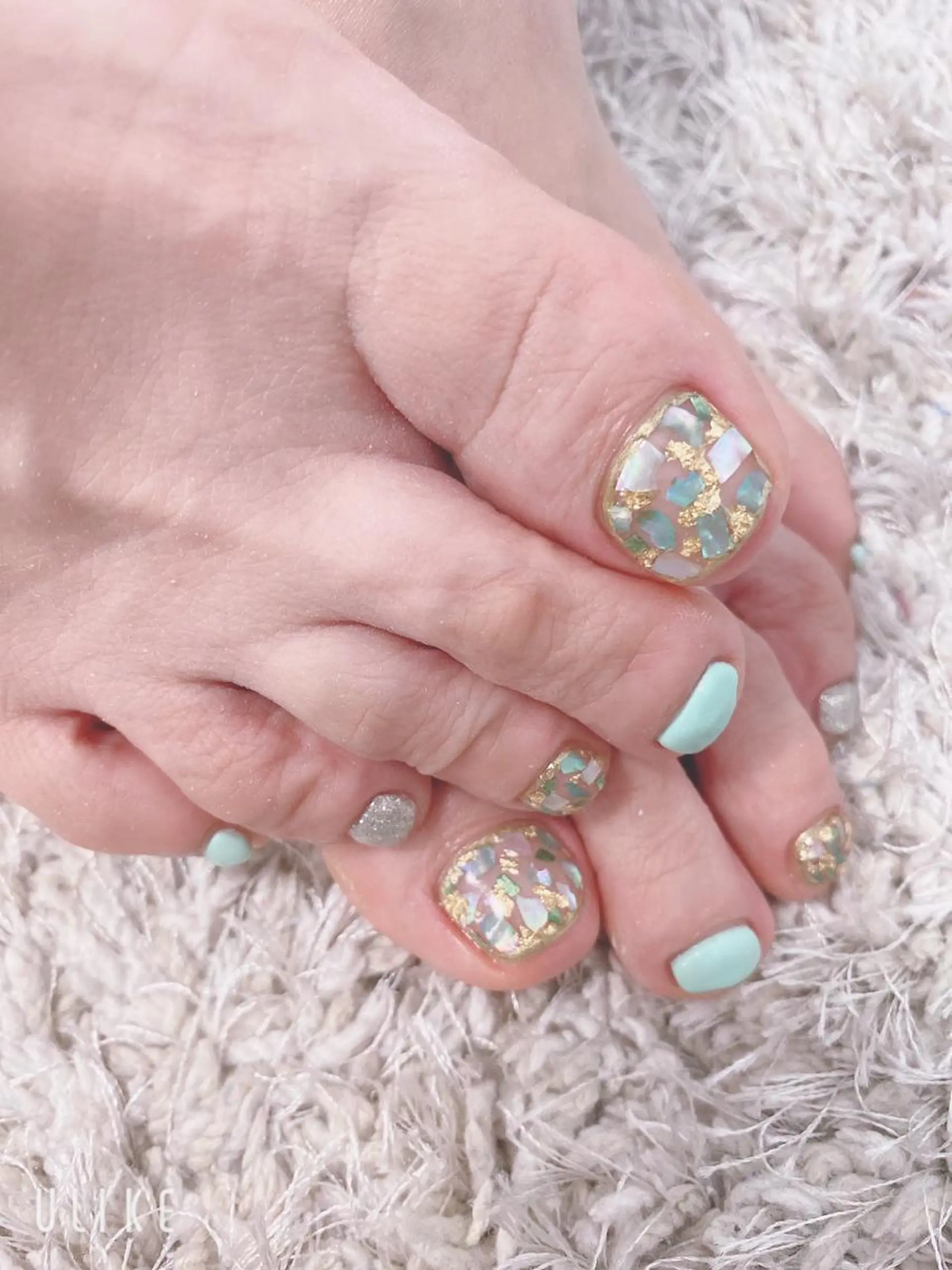 ネイル フットネイル 森山 舞のネイルデザイン