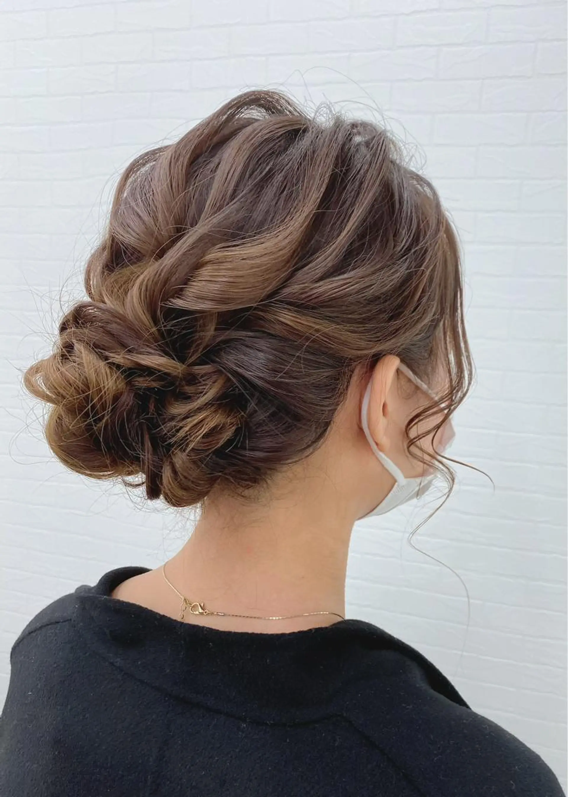 セミロング ヘアアレンジ ヘアセット GRANLUSSO 〜グランルッソ駅前店所属・木口 嘉美のヘアスタイル