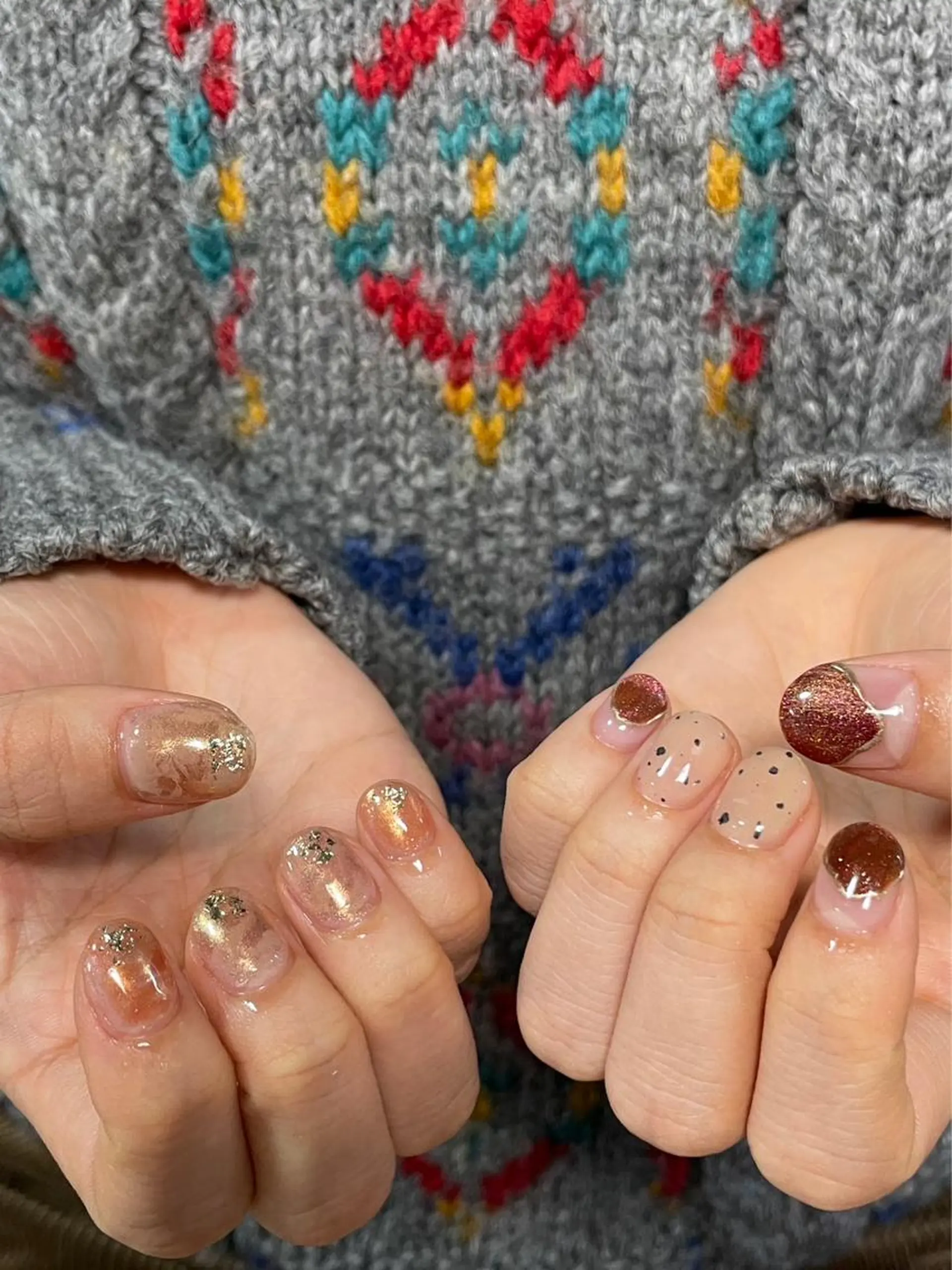 ネイル lucky nail 歌舞伎町のネイルデザイン