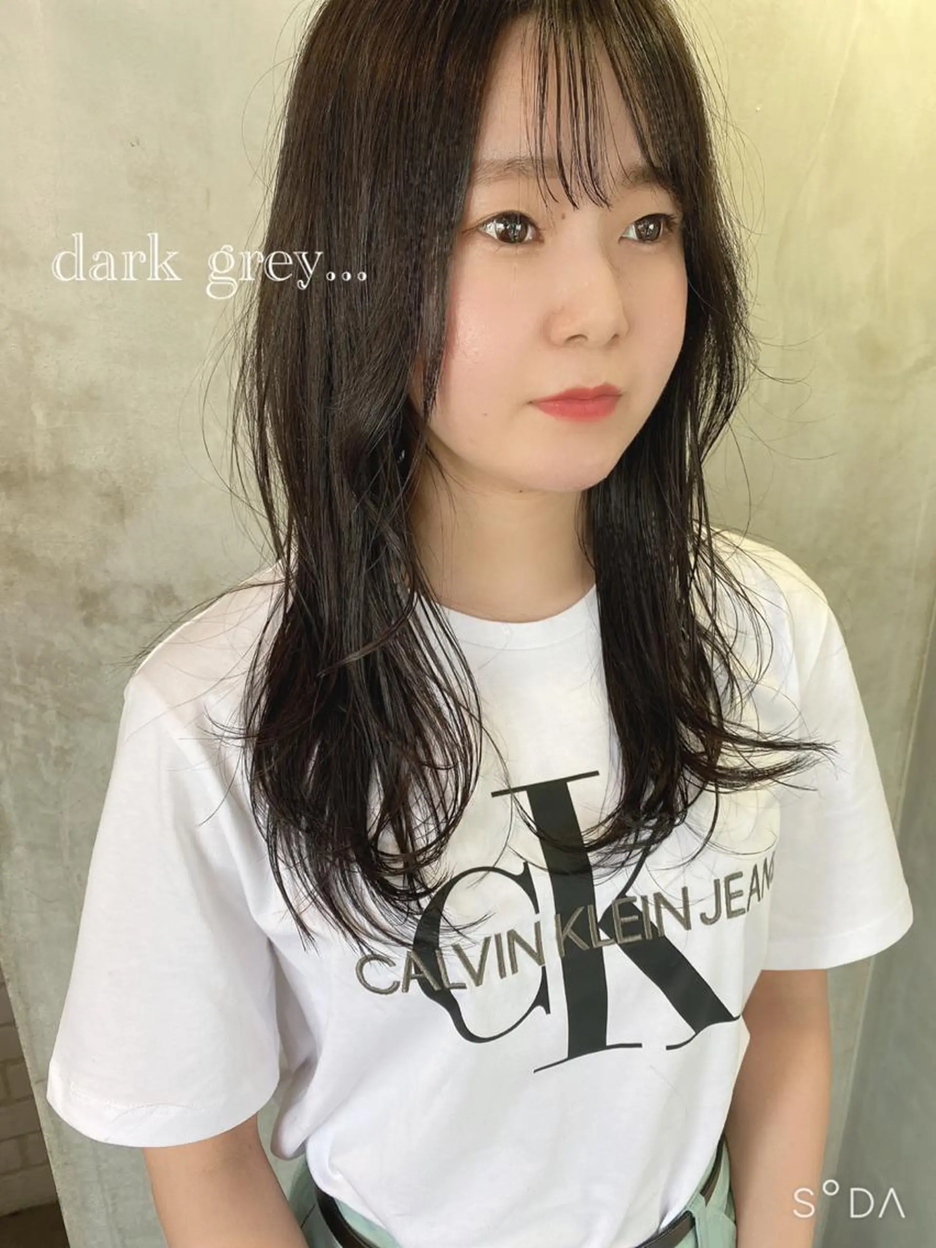 セミロング カラー ヘアアレンジ stylist/蛯谷 珠里のヘアスタイル