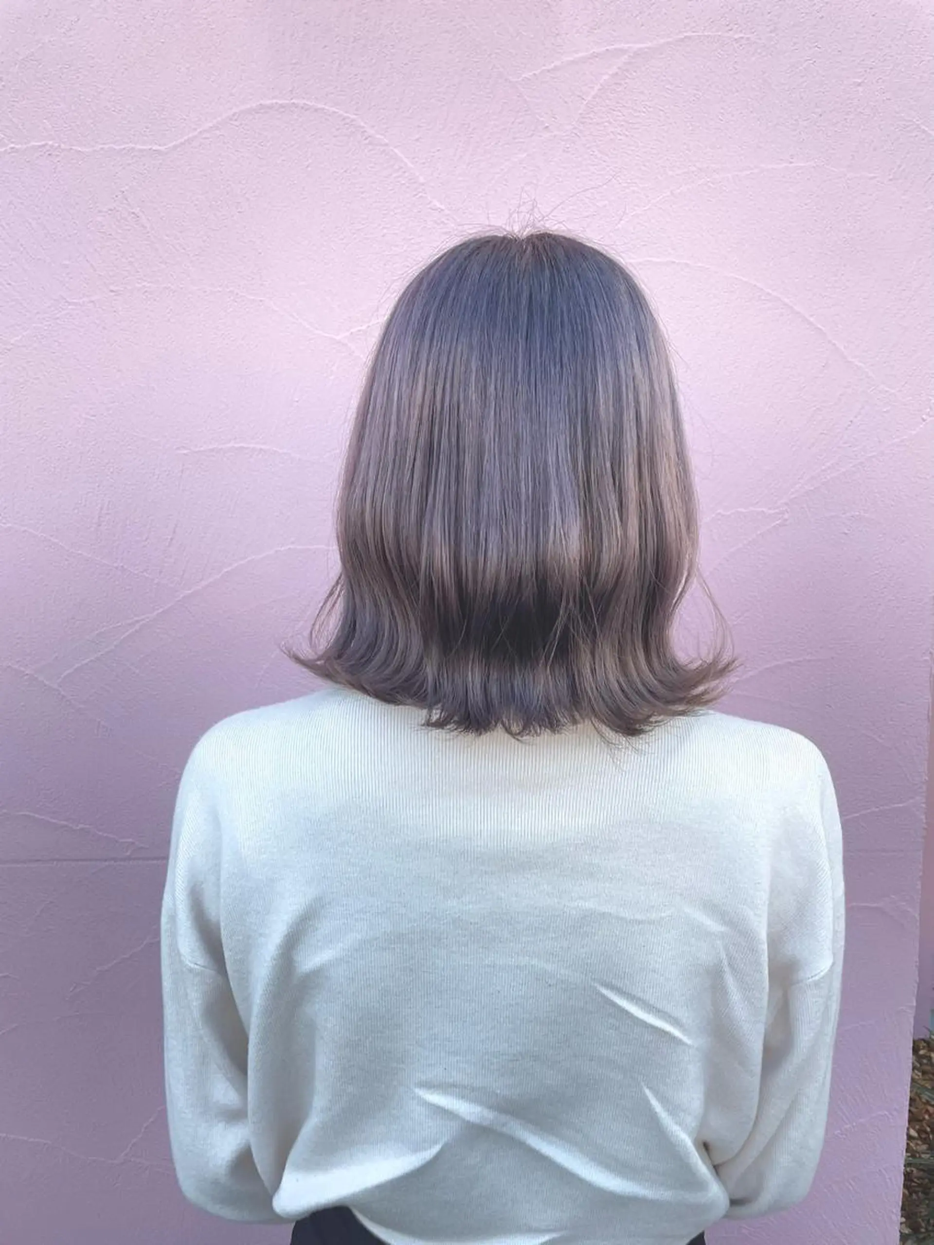 カラー ベージュ/透明感/ 桃子🎀のヘアスタイル