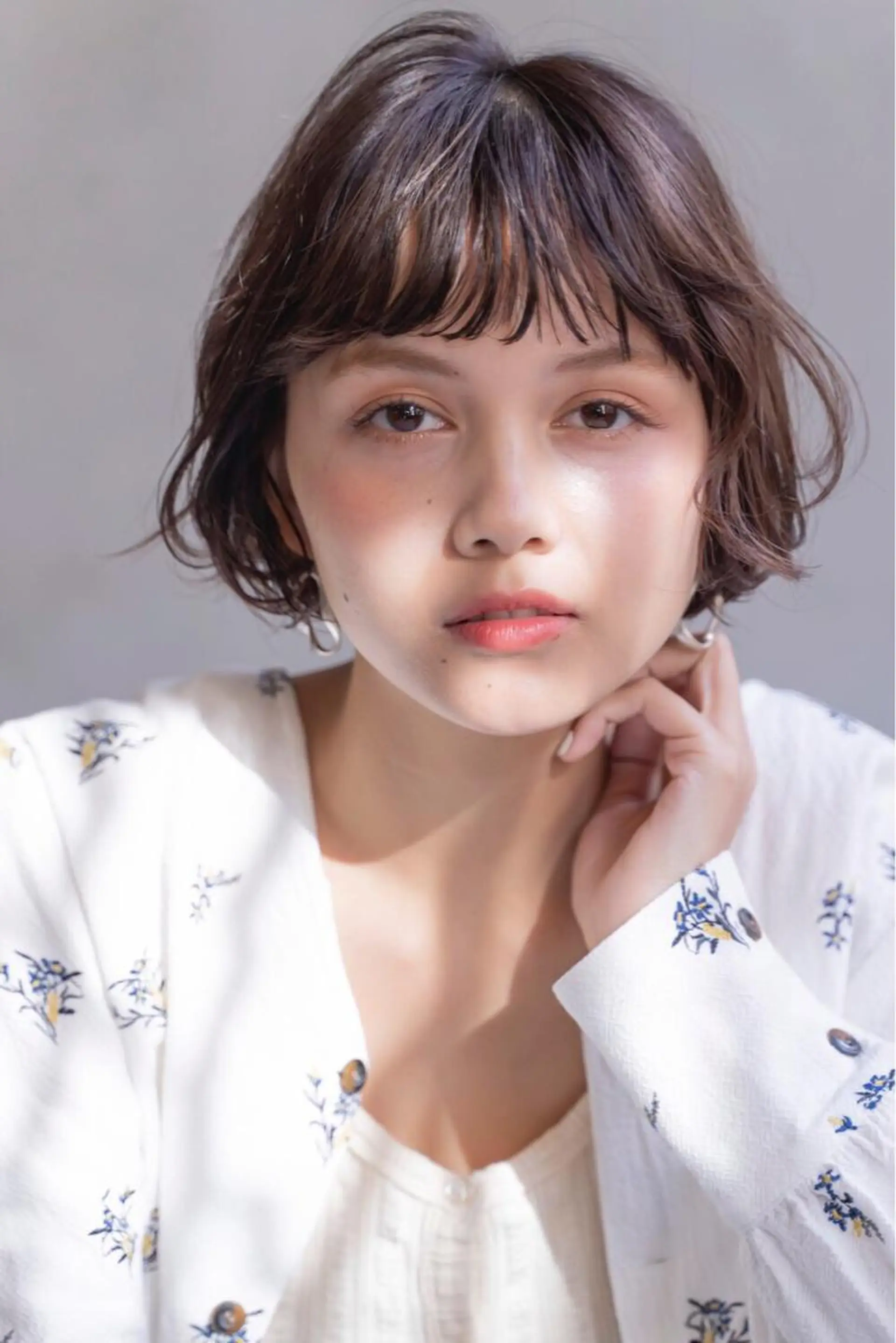 ショート カラー パーマ 💘透明感カラー💘 沖本 将宏のヘアスタイル