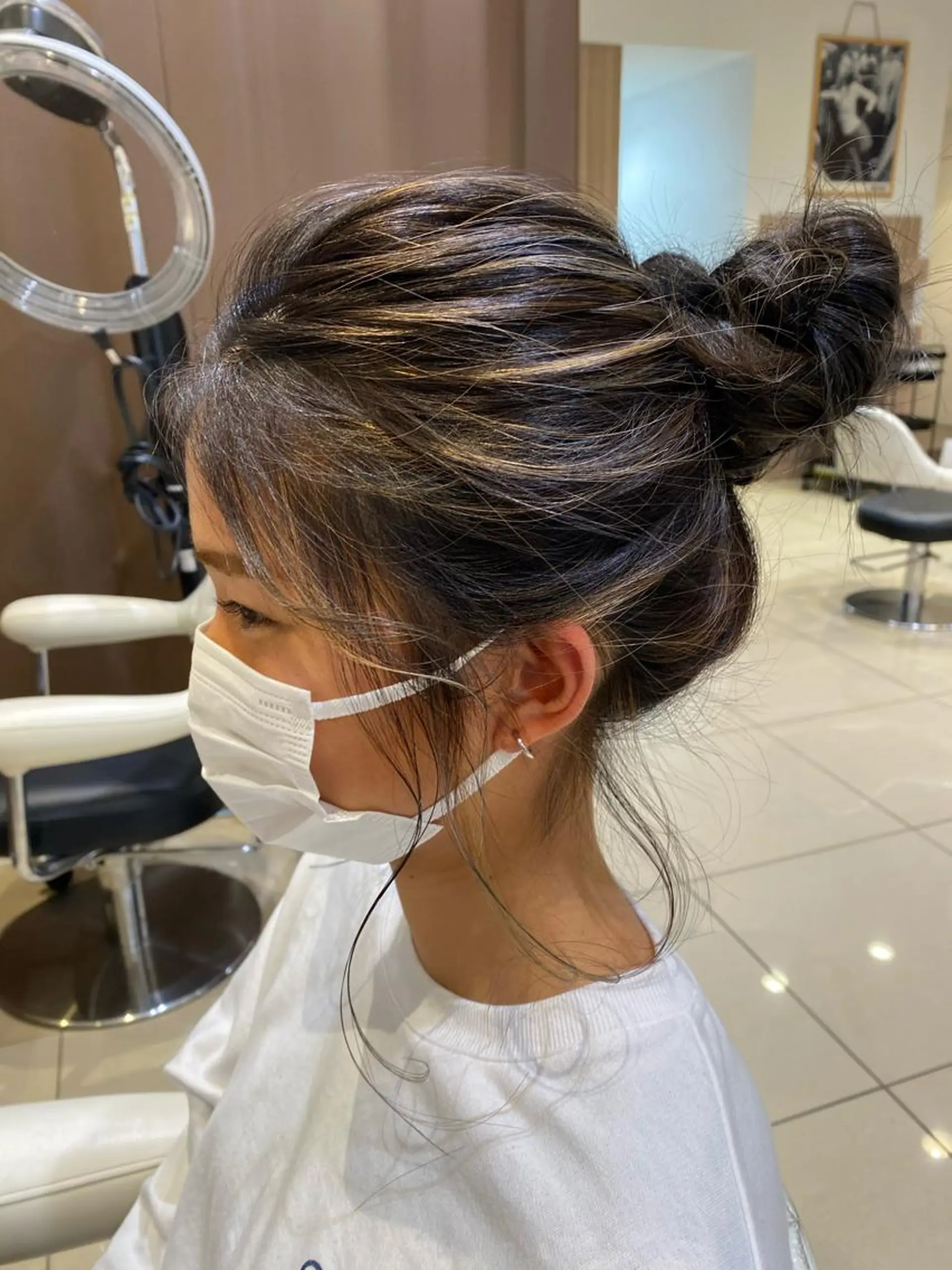 ロング カラー ヘアアレンジ men's美容師 Maturi✄のヘアスタイル