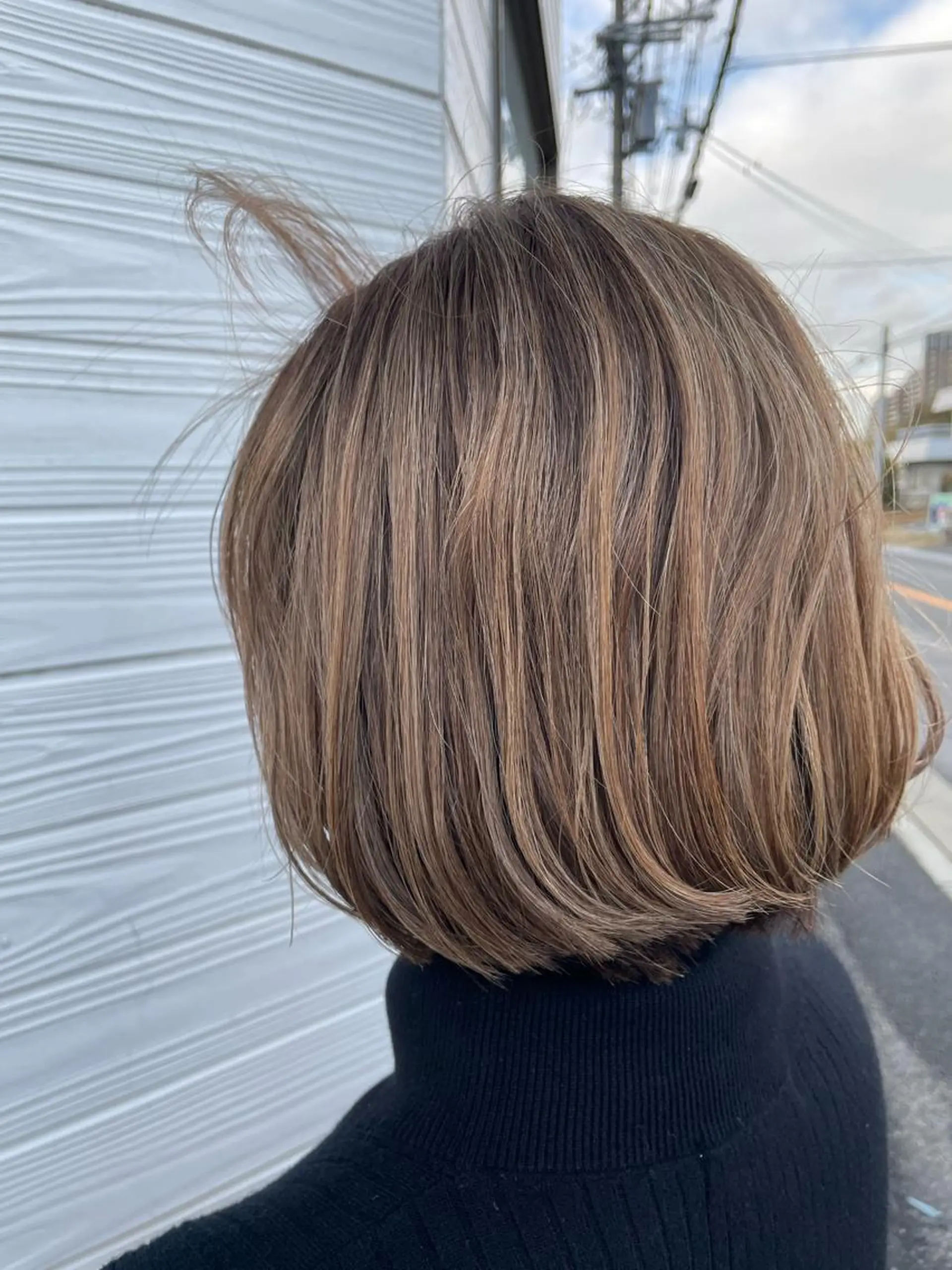 ショート ビヨウシツトリコ よねたにみなのヘアスタイル