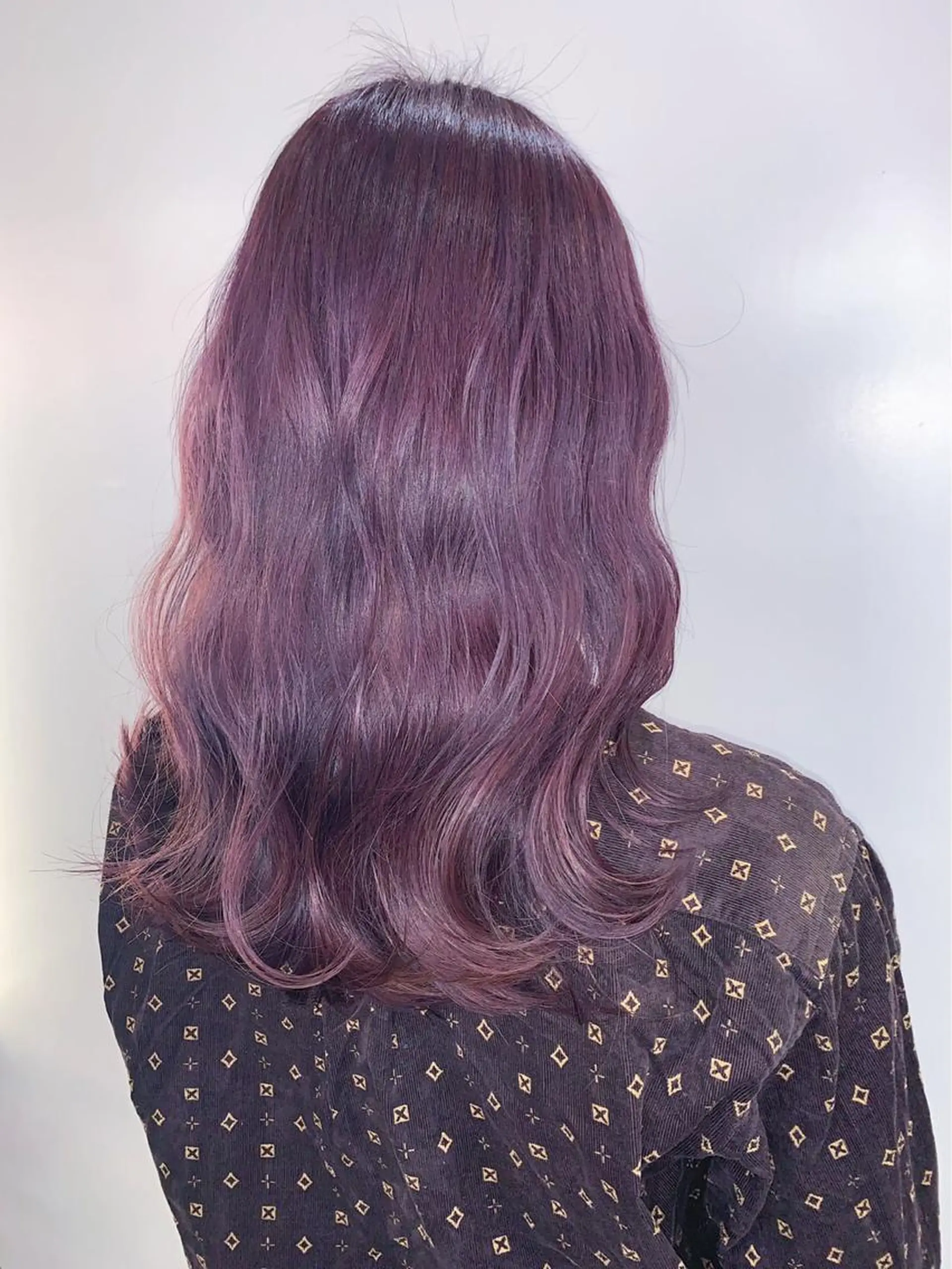 ミディアム カラー ヘアカラー トリートメント ヘアセット 髪質改善/艶髪 🫧高橋湧也のヘアスタイル