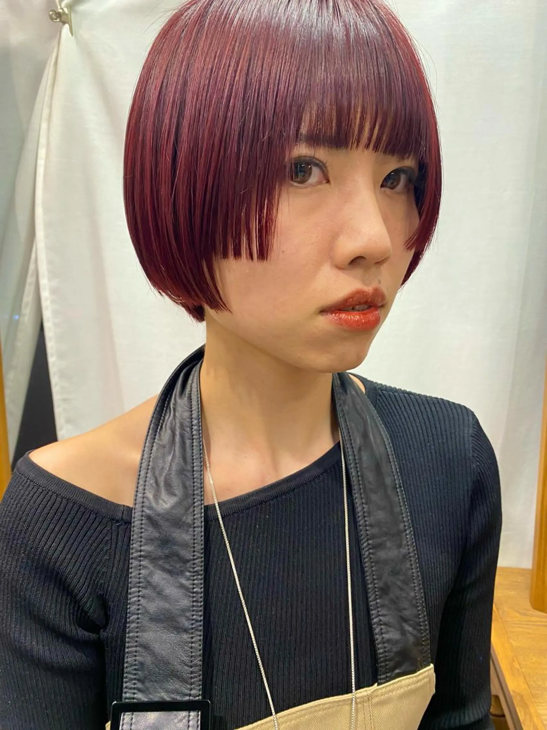 ショート カット les baladins du miroir所属・🍃YURI 🍃のヘアスタイル