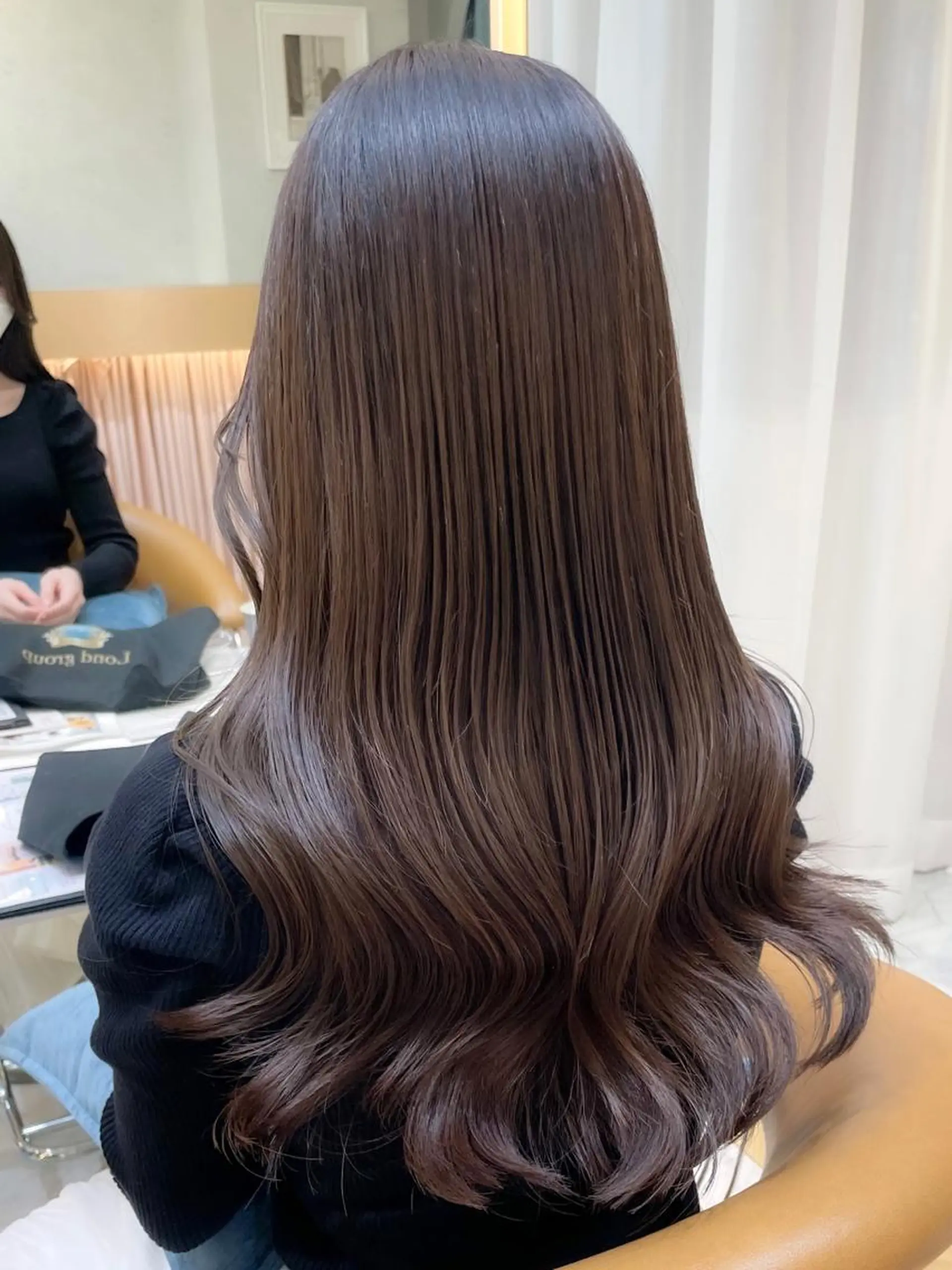 ロング カット ヘアカラー トリートメント 産休中2026.4月 復帰予定/野崎華代のヘアスタイル