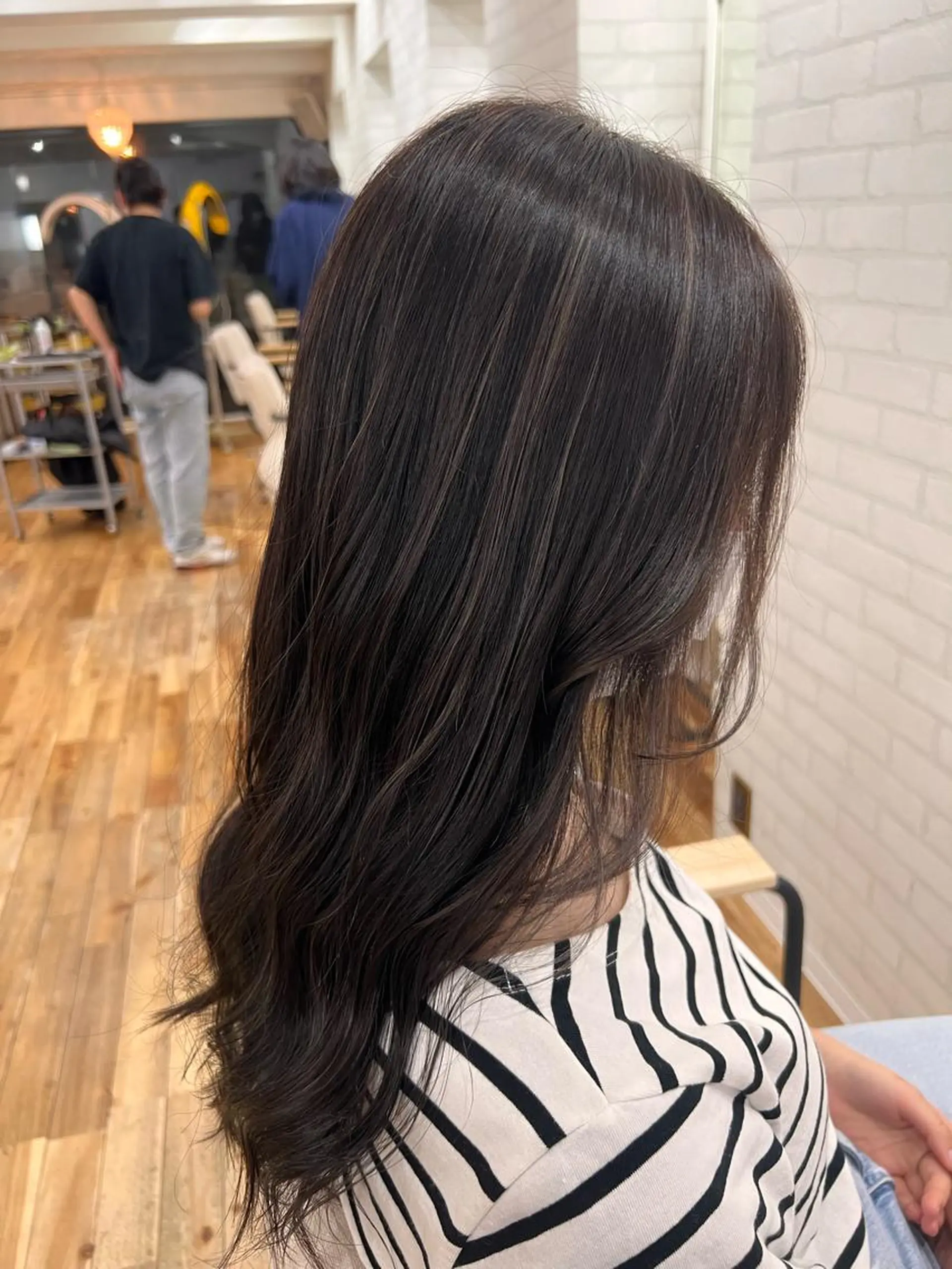 ロング カラー 笹江 瑞穂のヘアスタイル