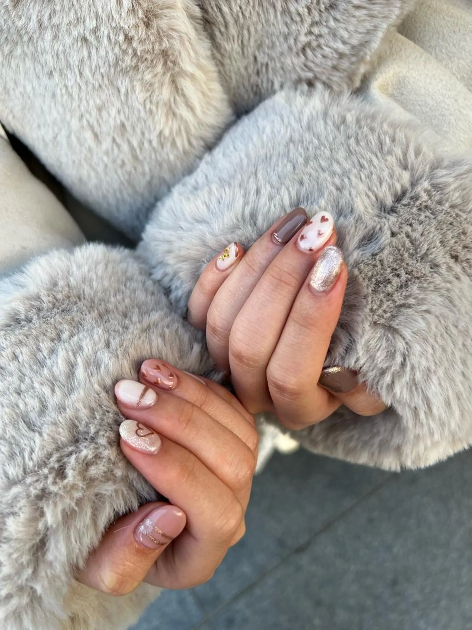 ネイル ハンドネイル なぽ ❤︎ y2k/韓国nailのネイルデザイン