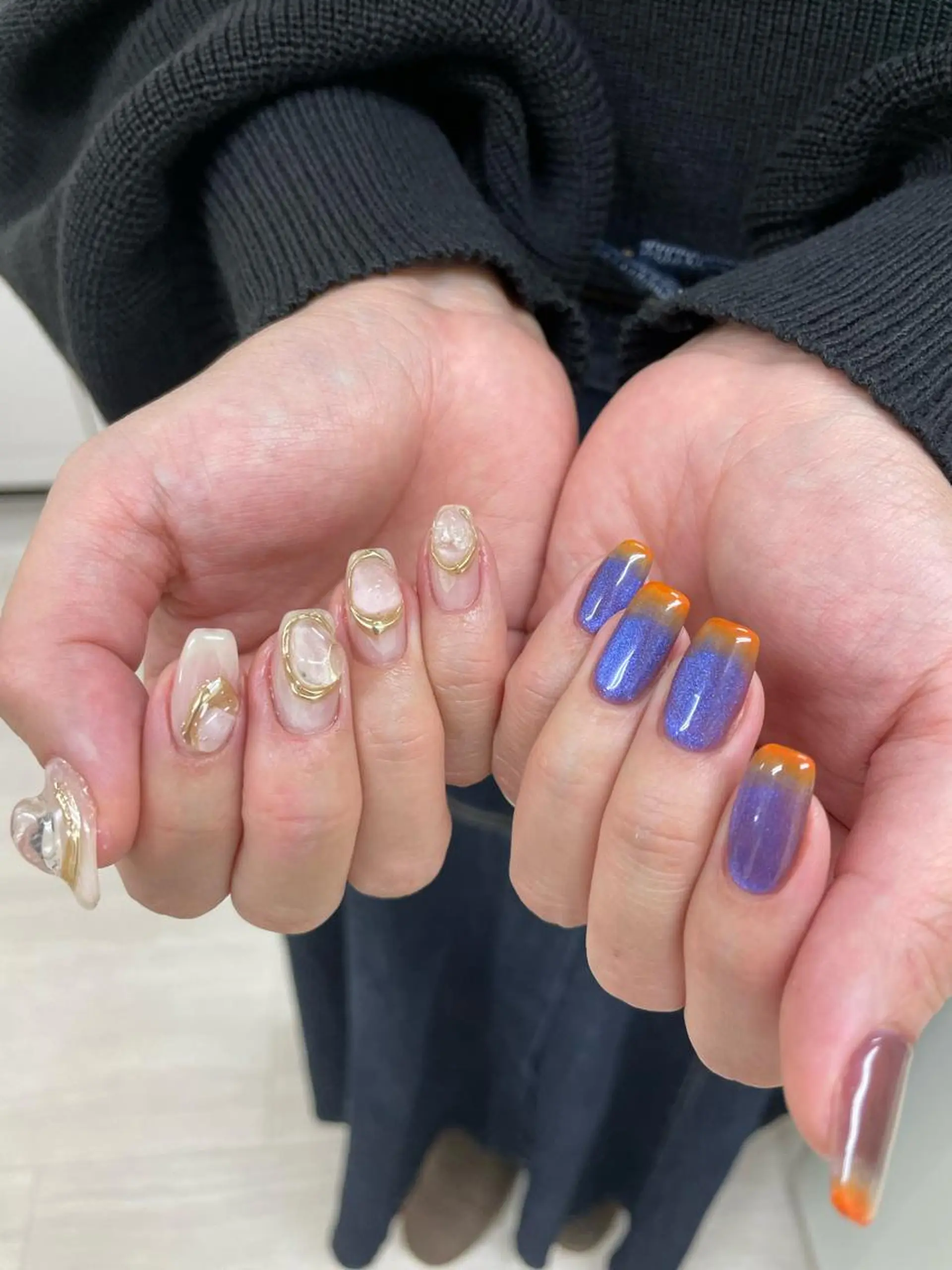 ネイル ハンドネイル Hisaka Mikiのネイルデザイン