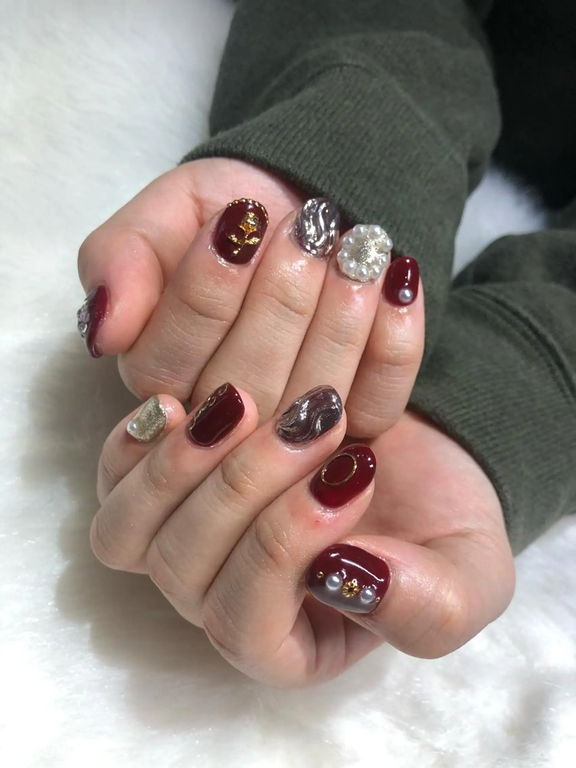 ネイル Amber21.所属・Nagahama Akariのネイルデザイン