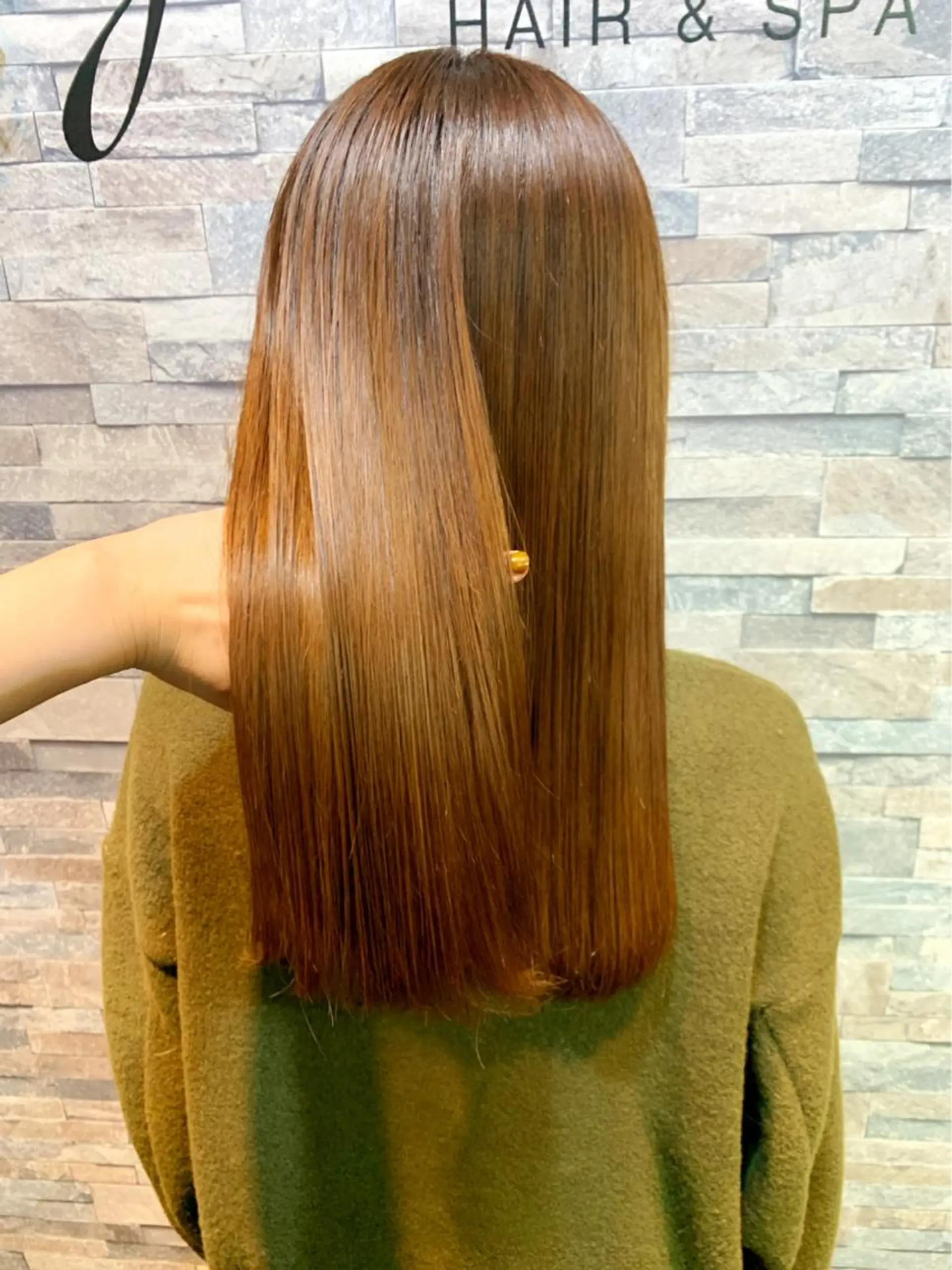 ロング トリートメント ❣️髪質改善特化❣️ カモアオイのヘアスタイル