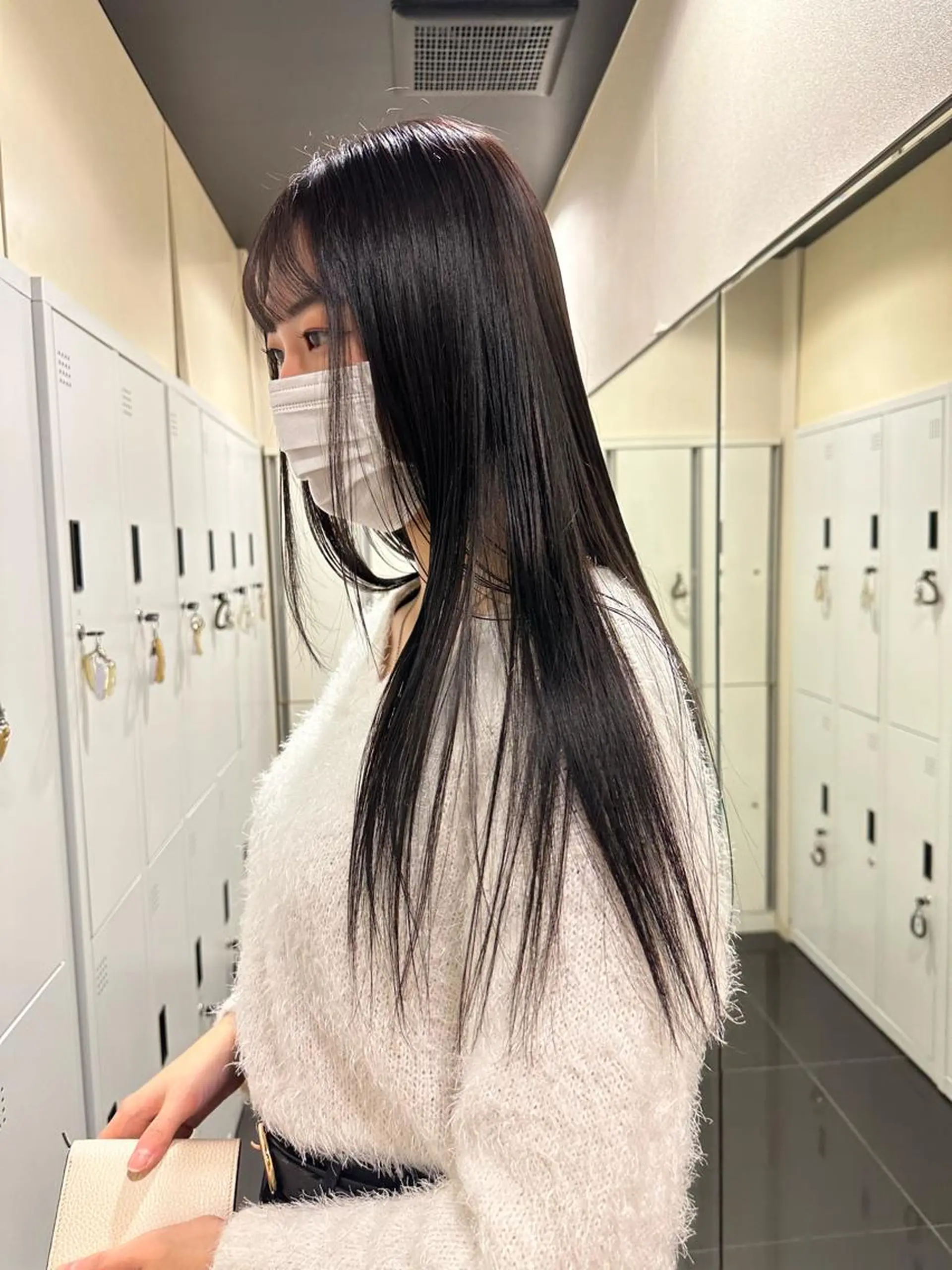 ロング ブリーチカラー/ベー ジュ/Hono🦖のヘアスタイル